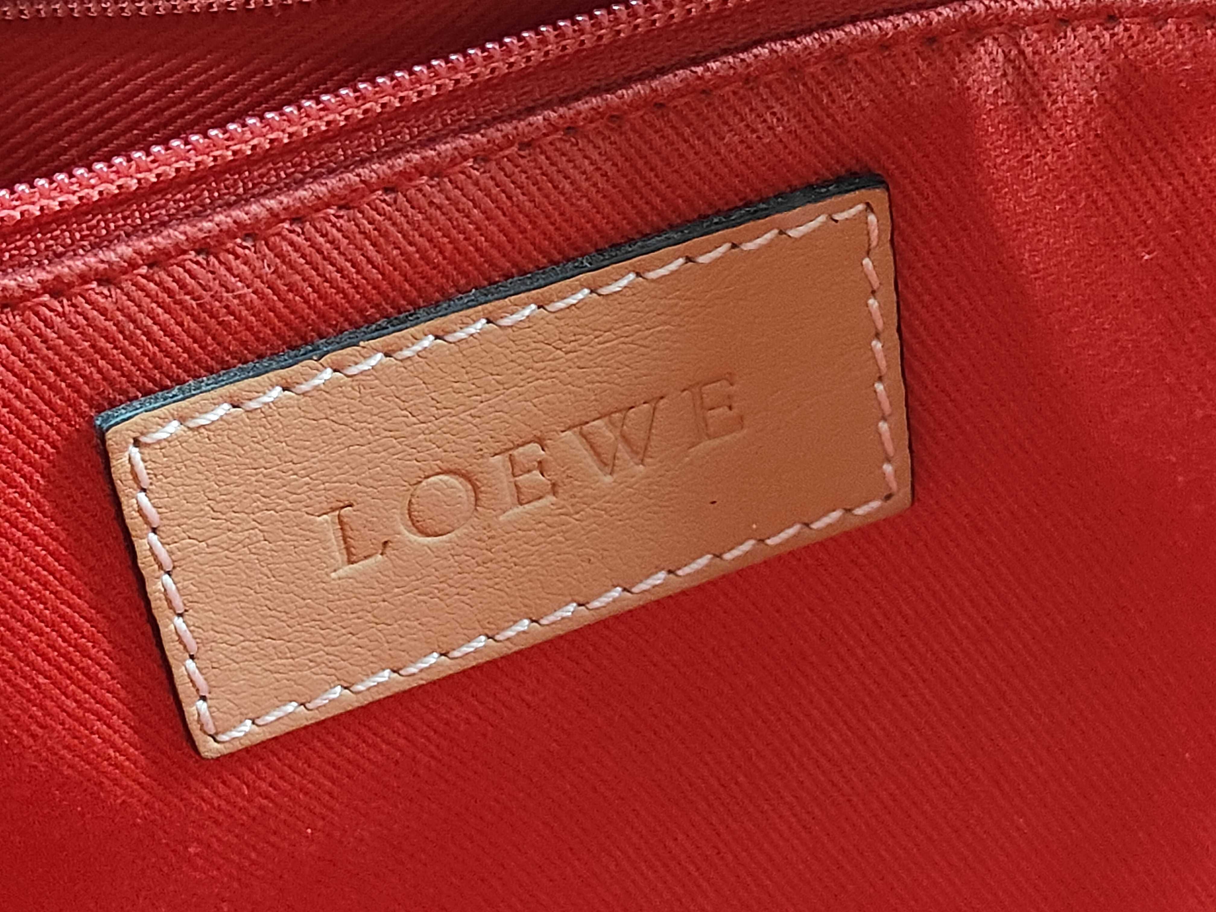 Shopper Tote Anagram Leather Tote Bag Camel Tote Bag — view 10