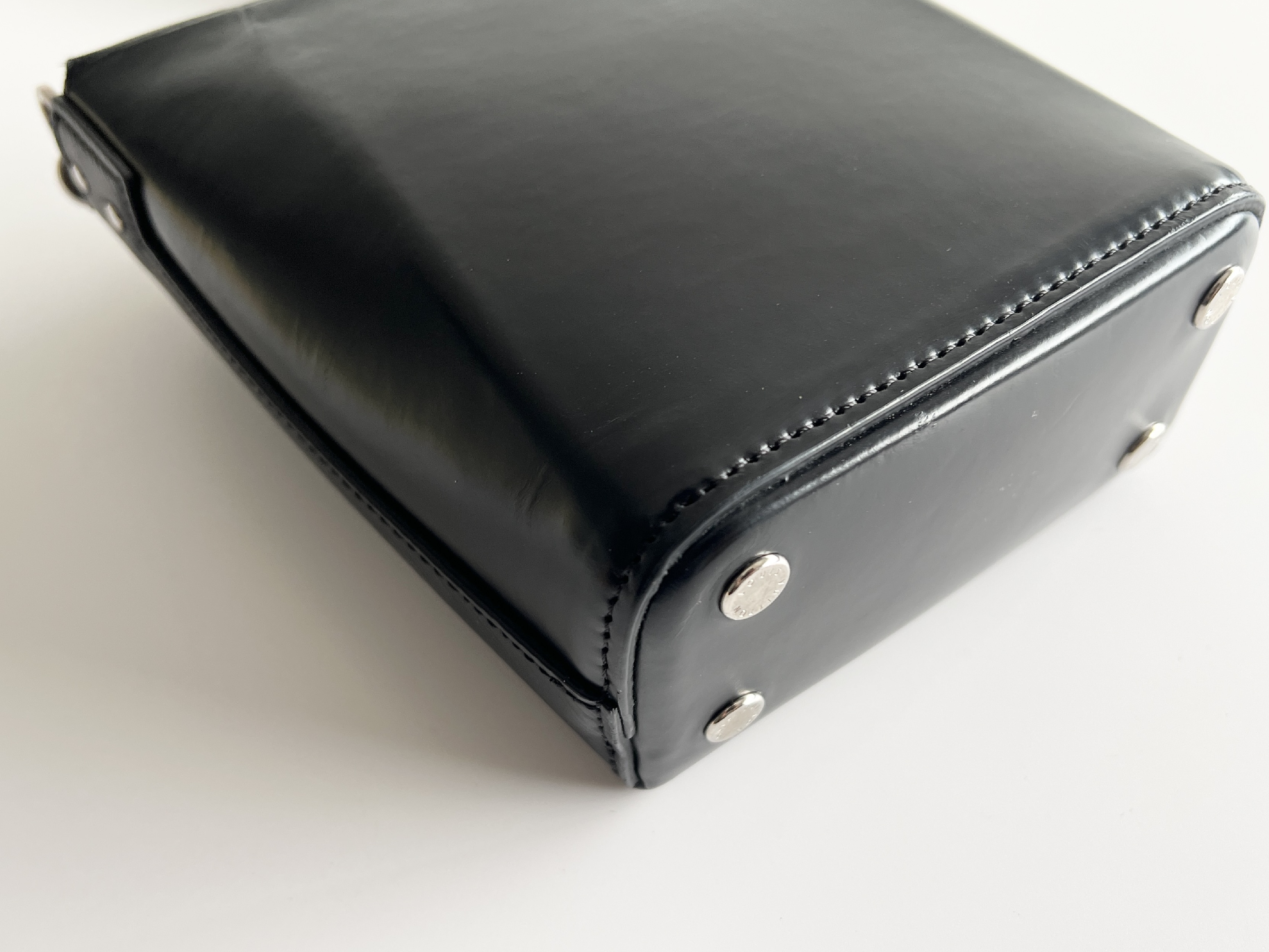Bento Box BB Epi Logo Leather Shoulder Bag — view 12