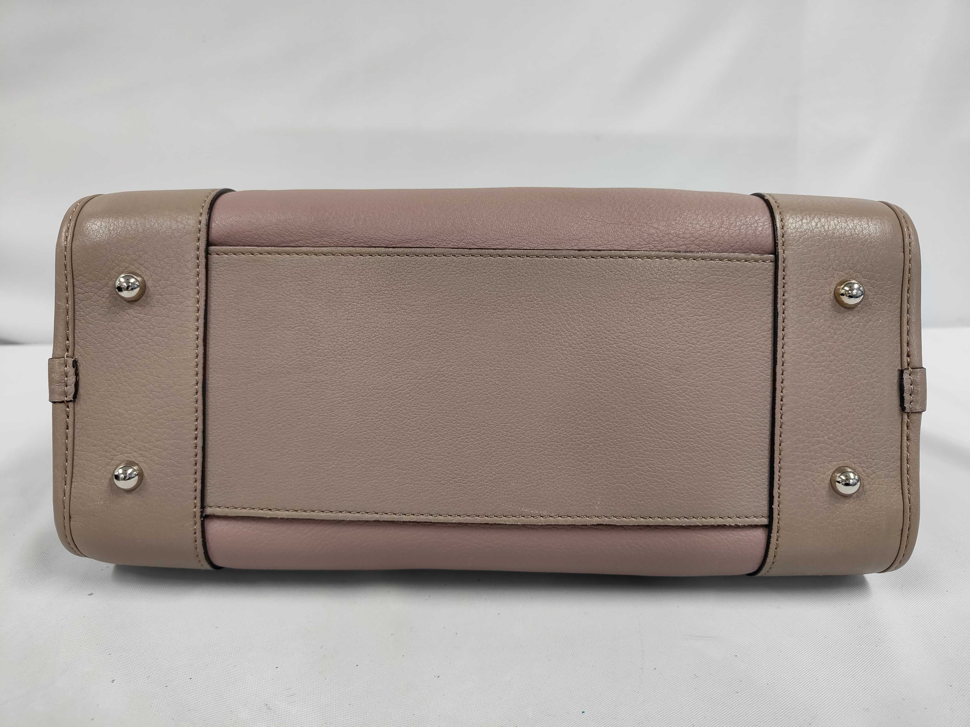 Amazona 28 Leather Handbag, Pink — view 3