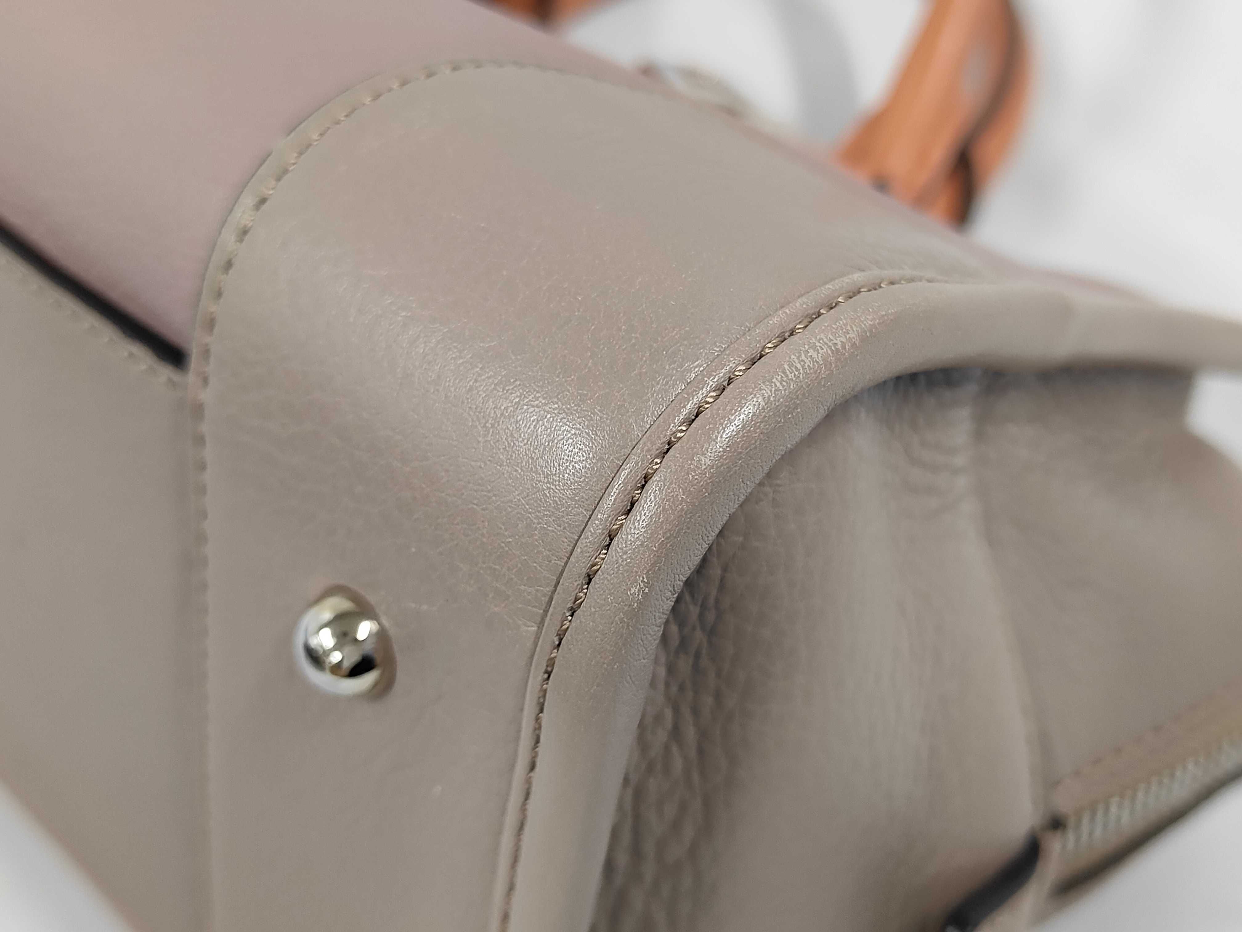 Amazona 28 Leather Handbag, Pink — view 4