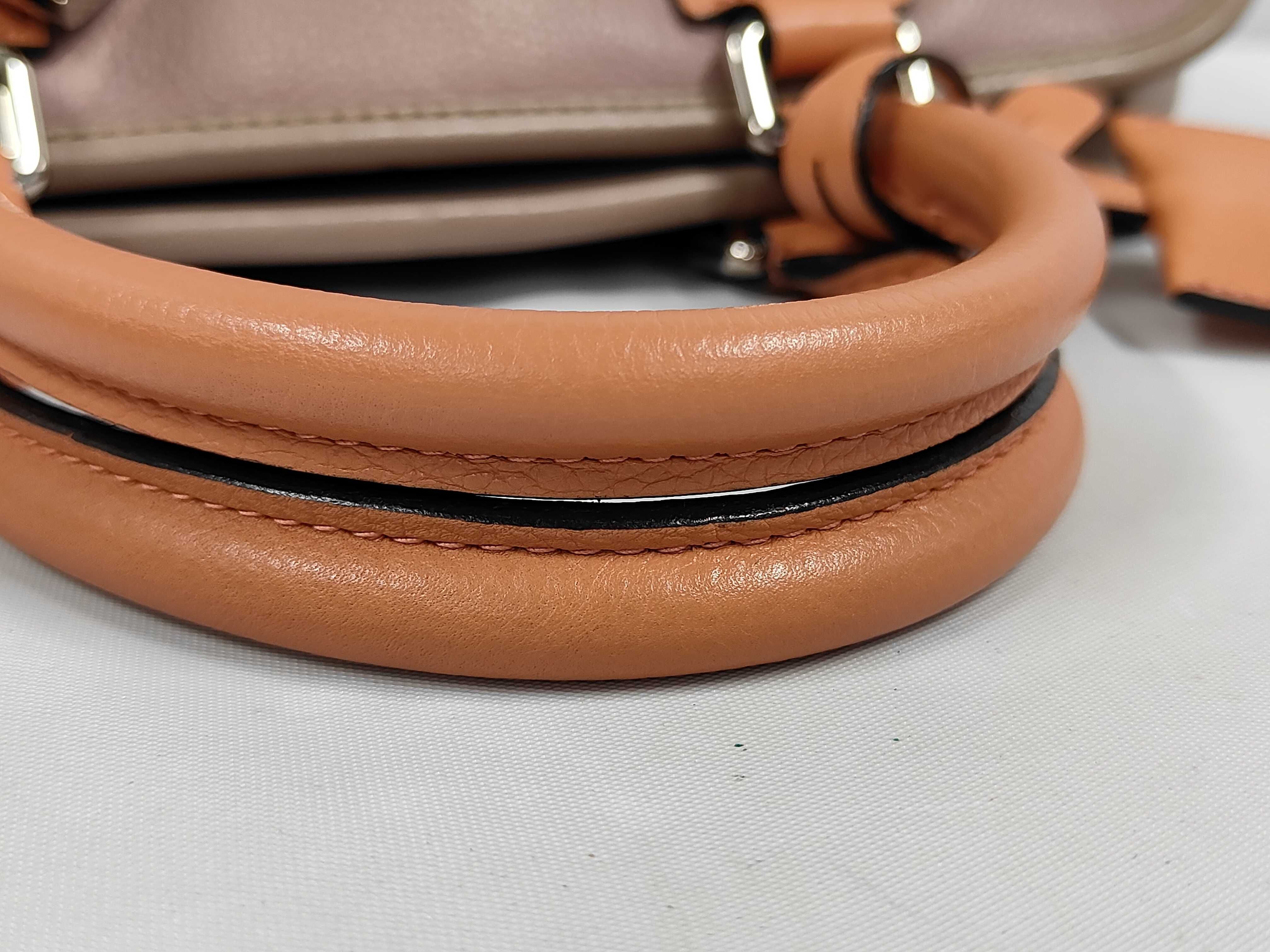 Amazona 28 Leather Handbag, Pink — view 5