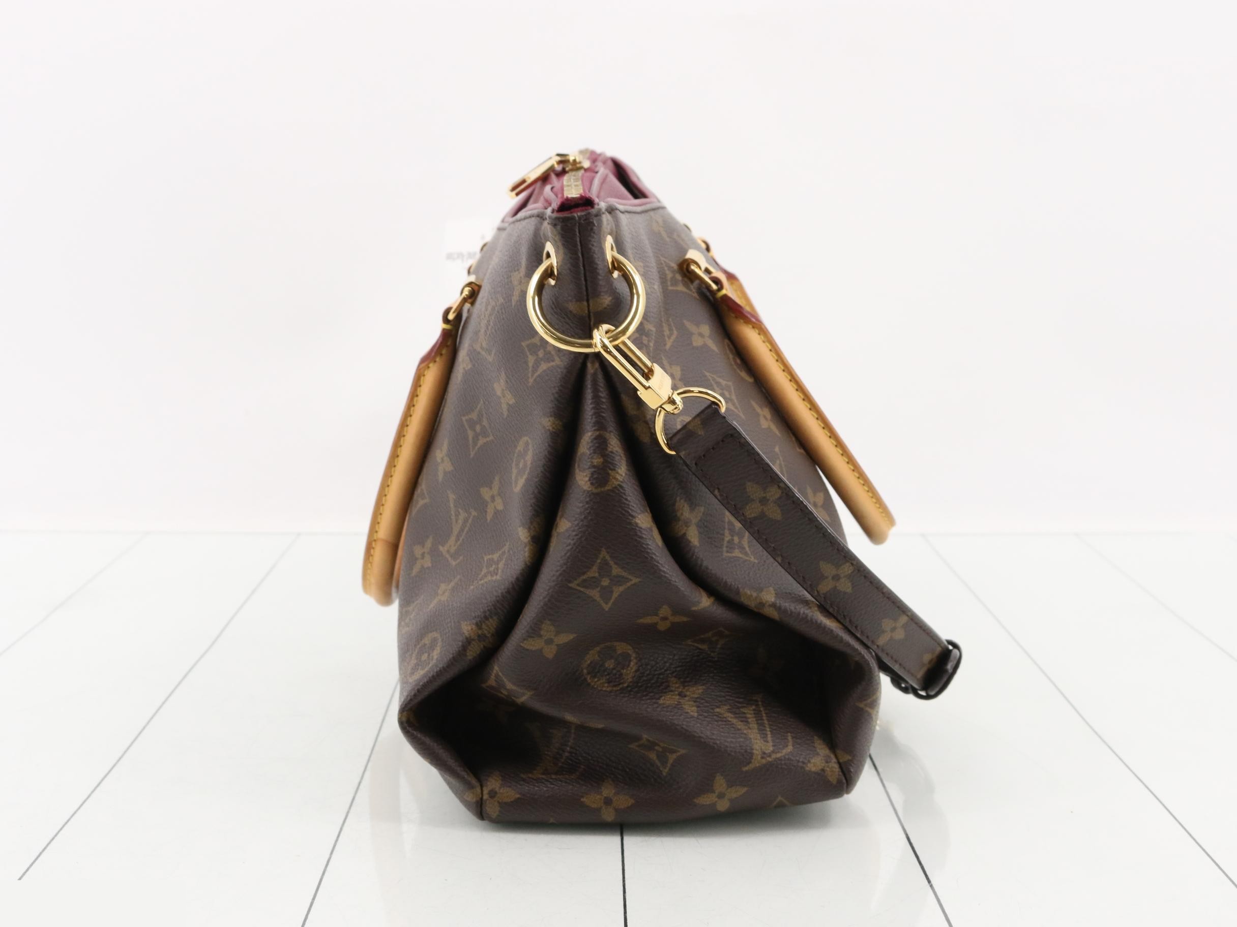 Pallas Monogram Handbag/Shoulder Bag (2-Way) — view 3
