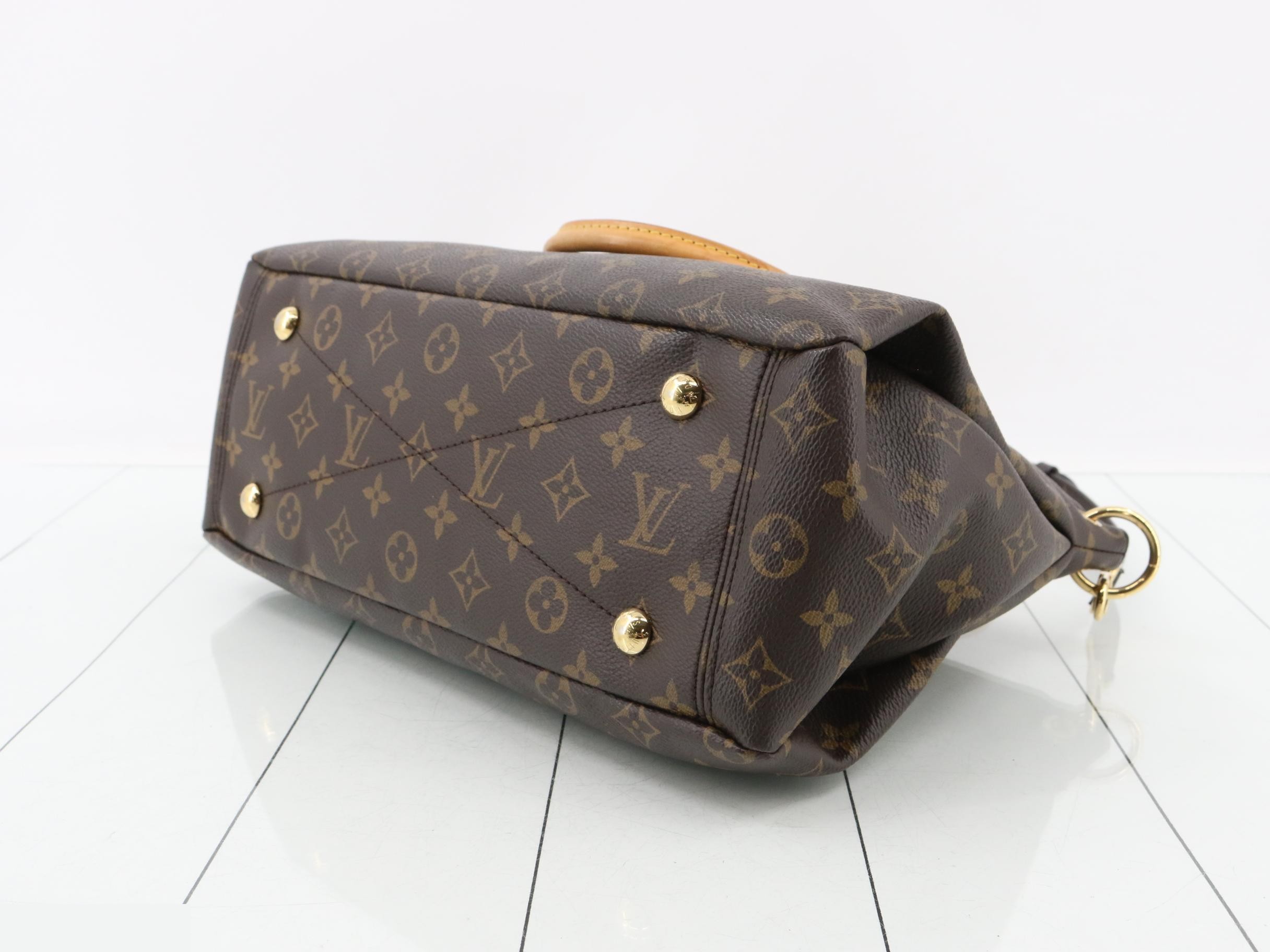 Pallas Monogram Handbag/Shoulder Bag (2-Way) — view 6