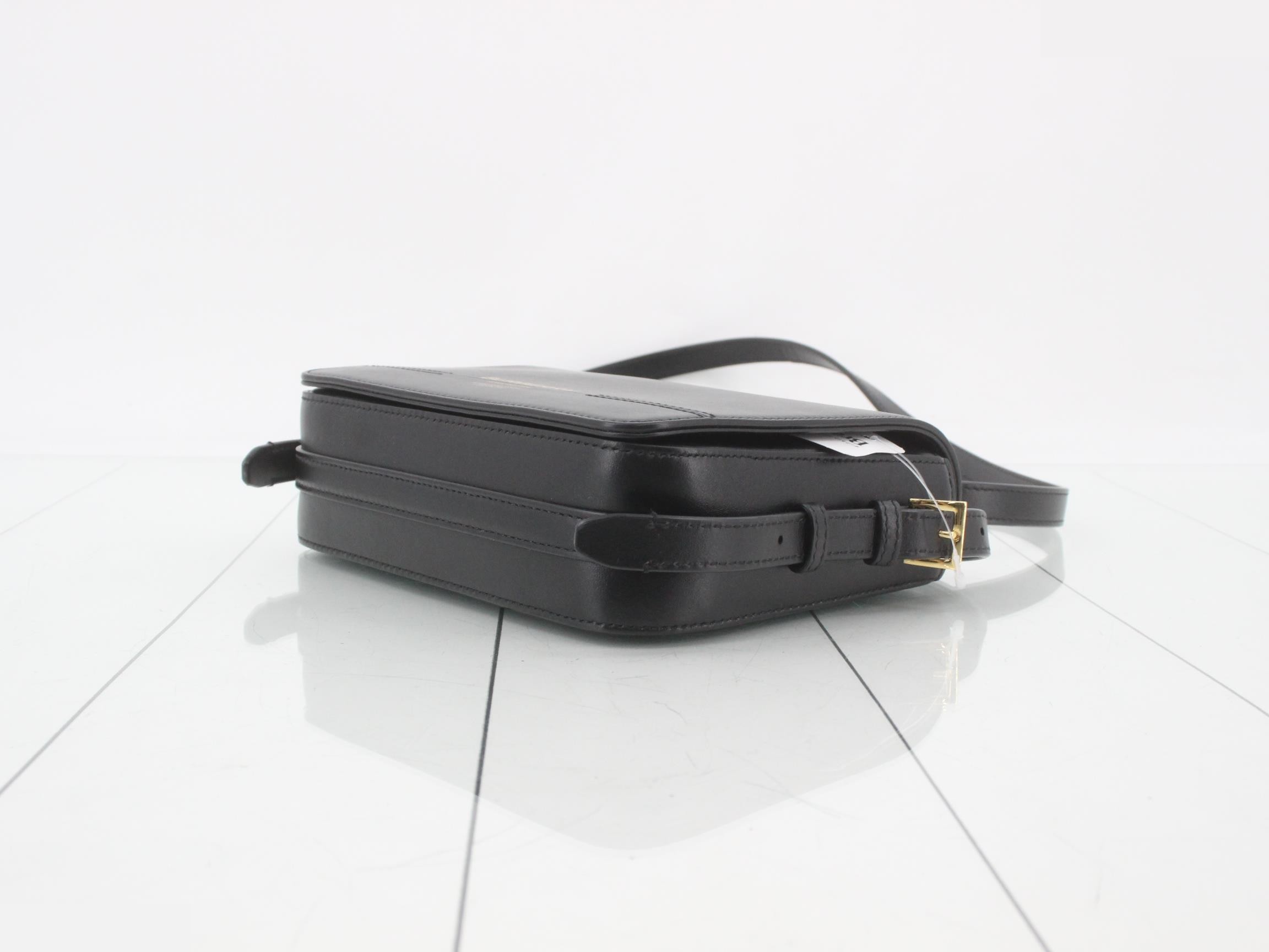 Shoulder bag, unused, stored item, black. — view 6
