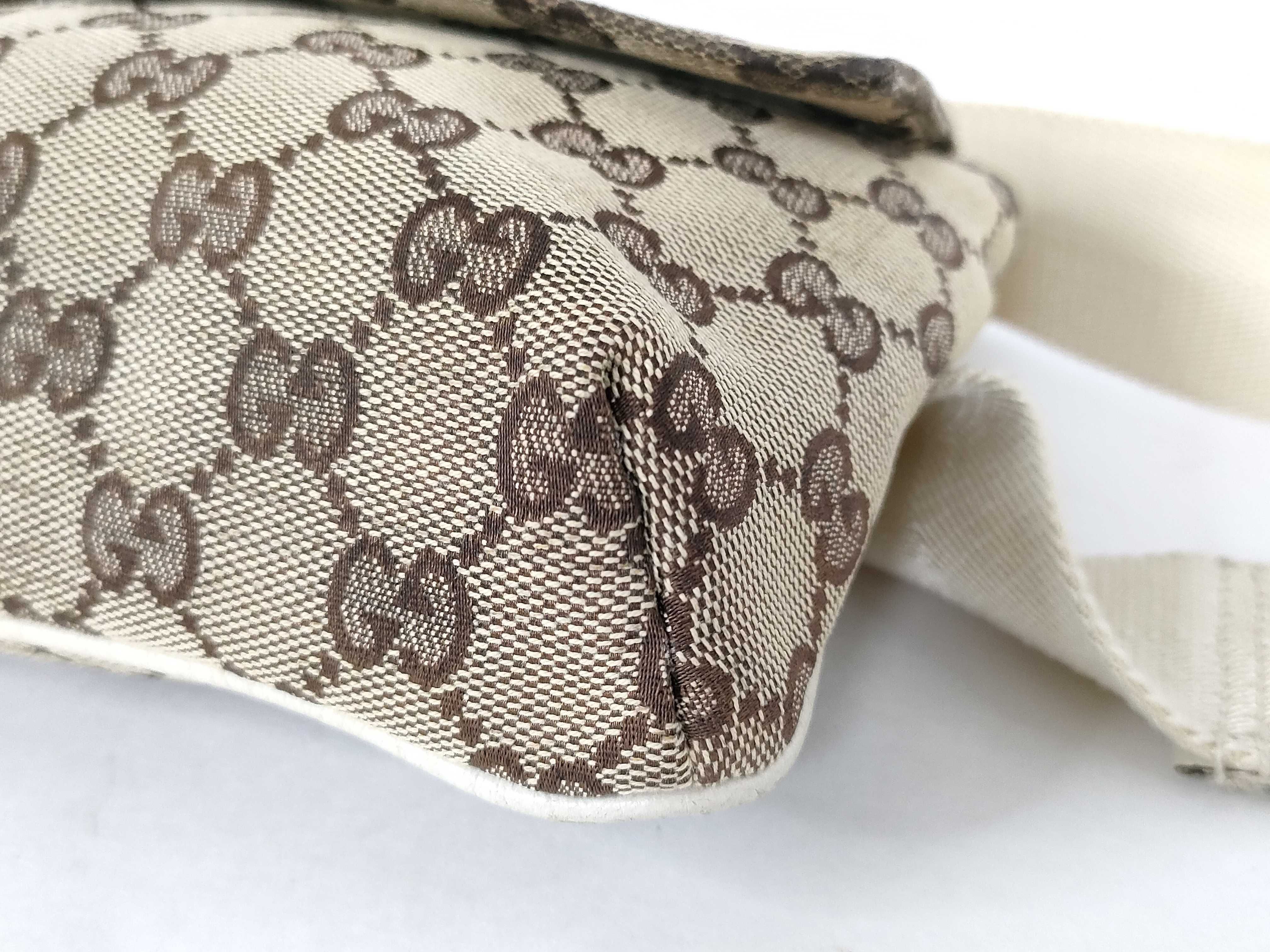 GG Canvas Body Back Canvas Waist Pouch Waist Bag — view 6