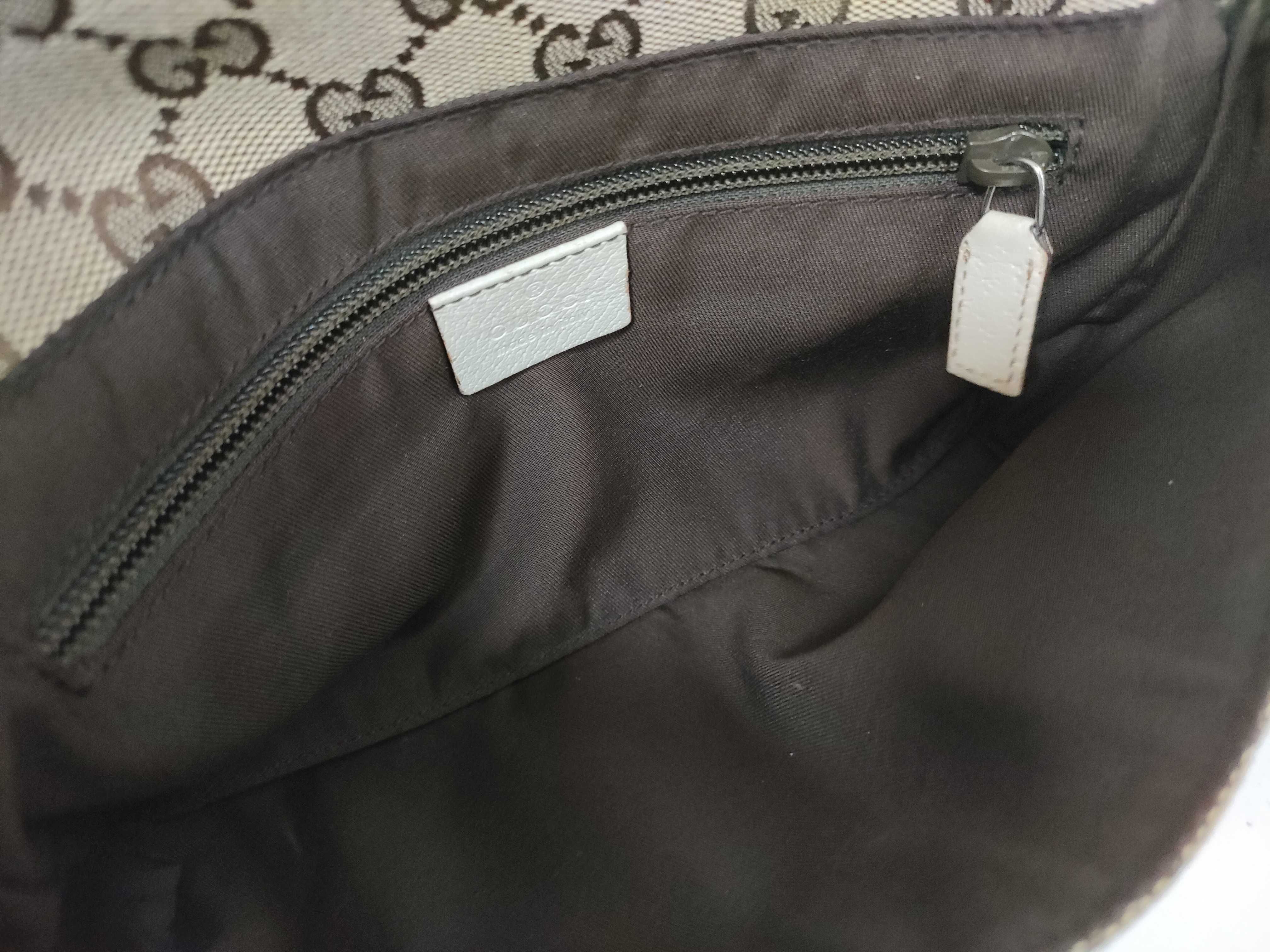 GG Canvas Body Back Canvas Waist Pouch Waist Bag — view 9