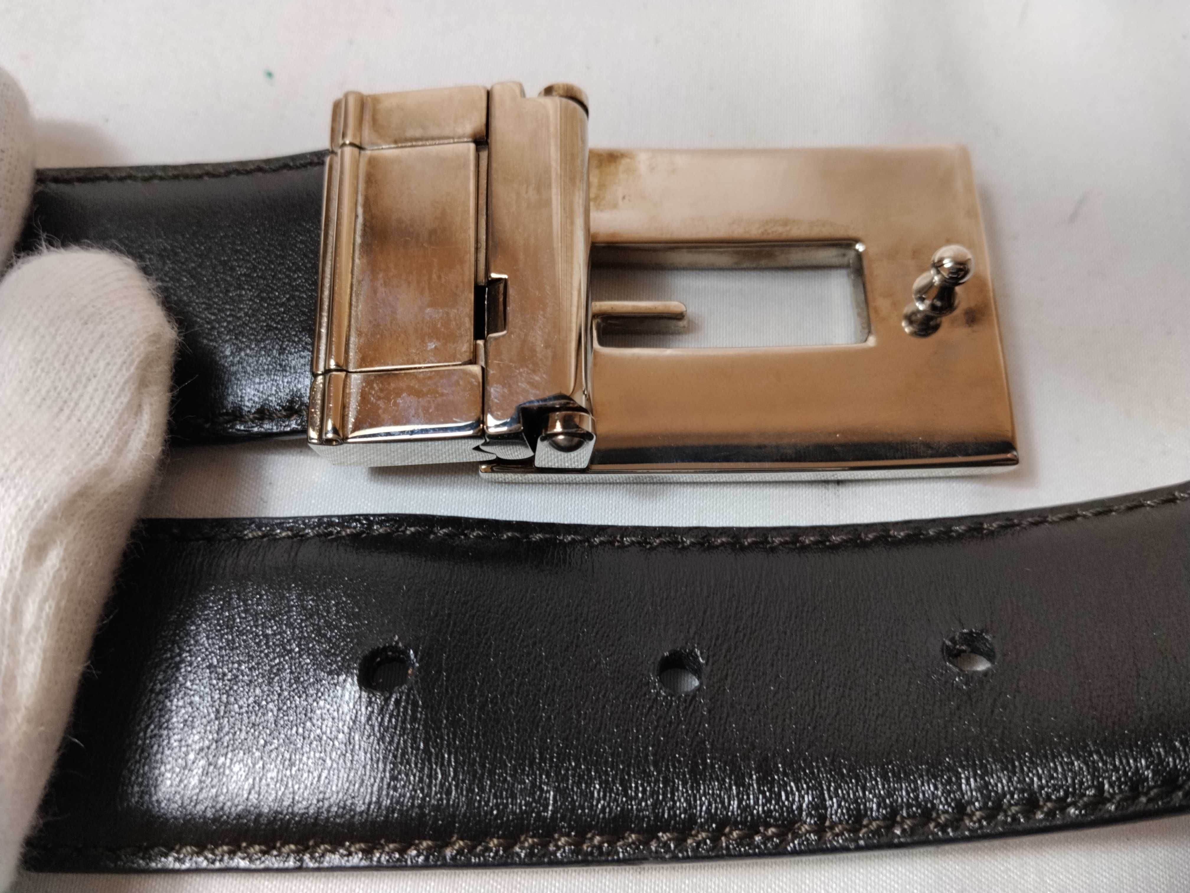 Leather Silver Belt — view 4