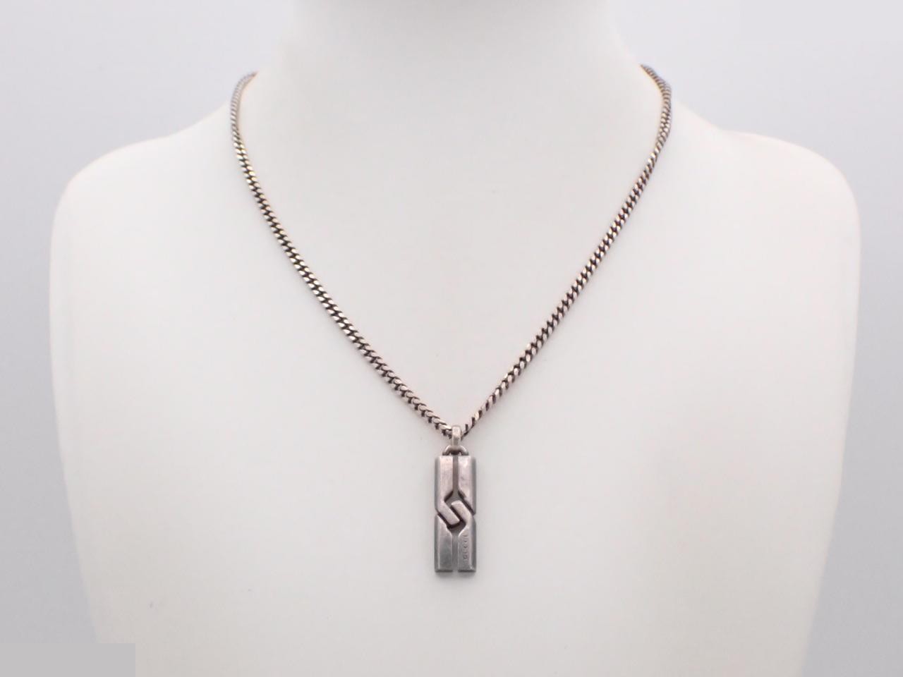 Knot Necklace, Ag925/22.4g, Chain approx. 48cm — view 3