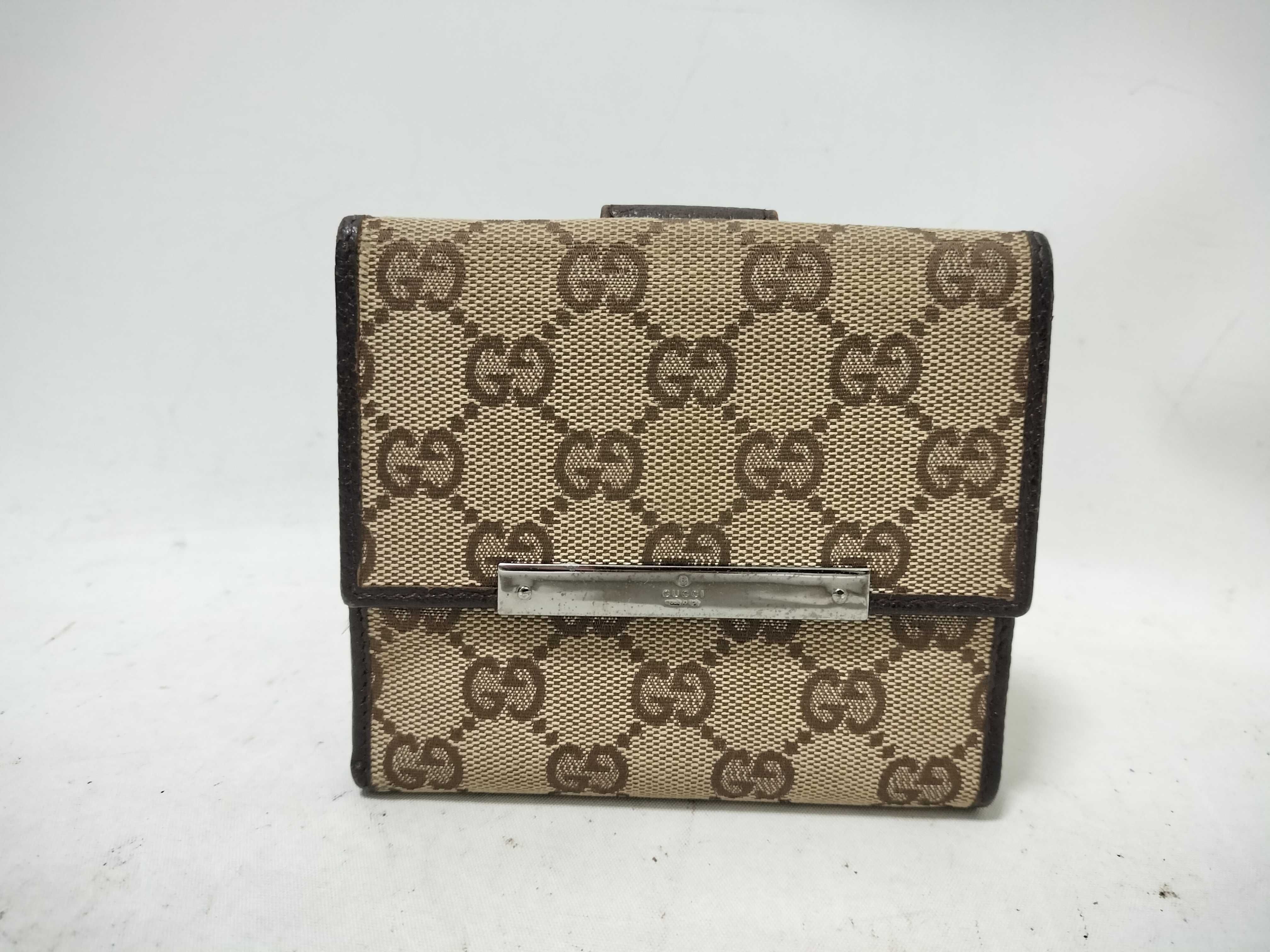 GG Canvas Wallet 112664