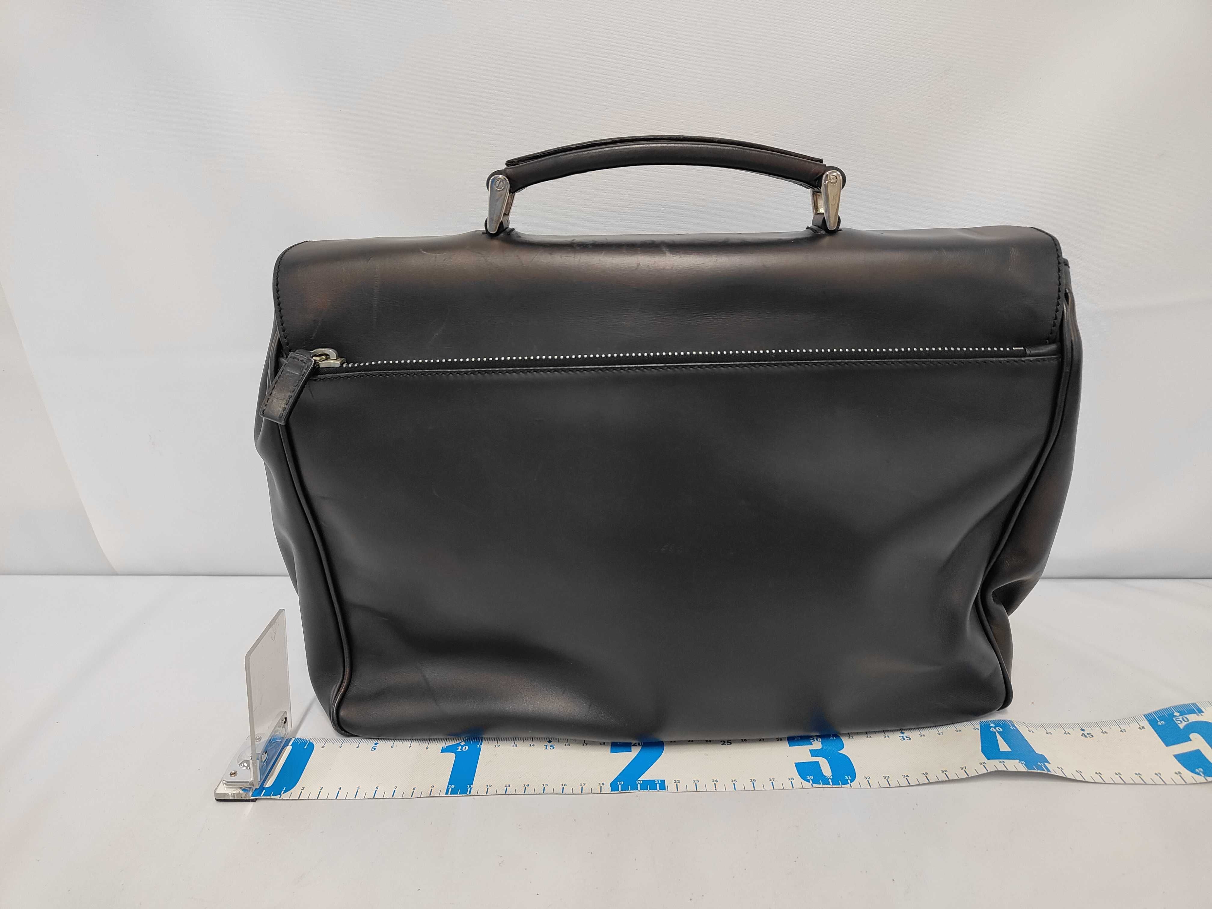 leather business bag — view 2