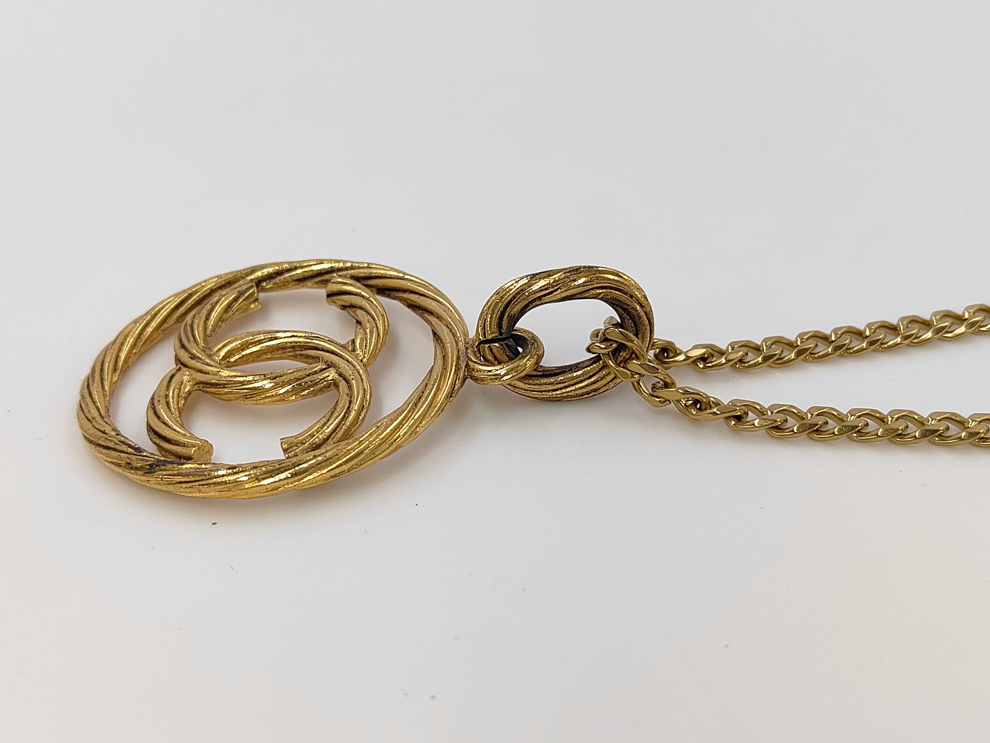 Coco Mark Gold Necklace 93P Necklace — view 3