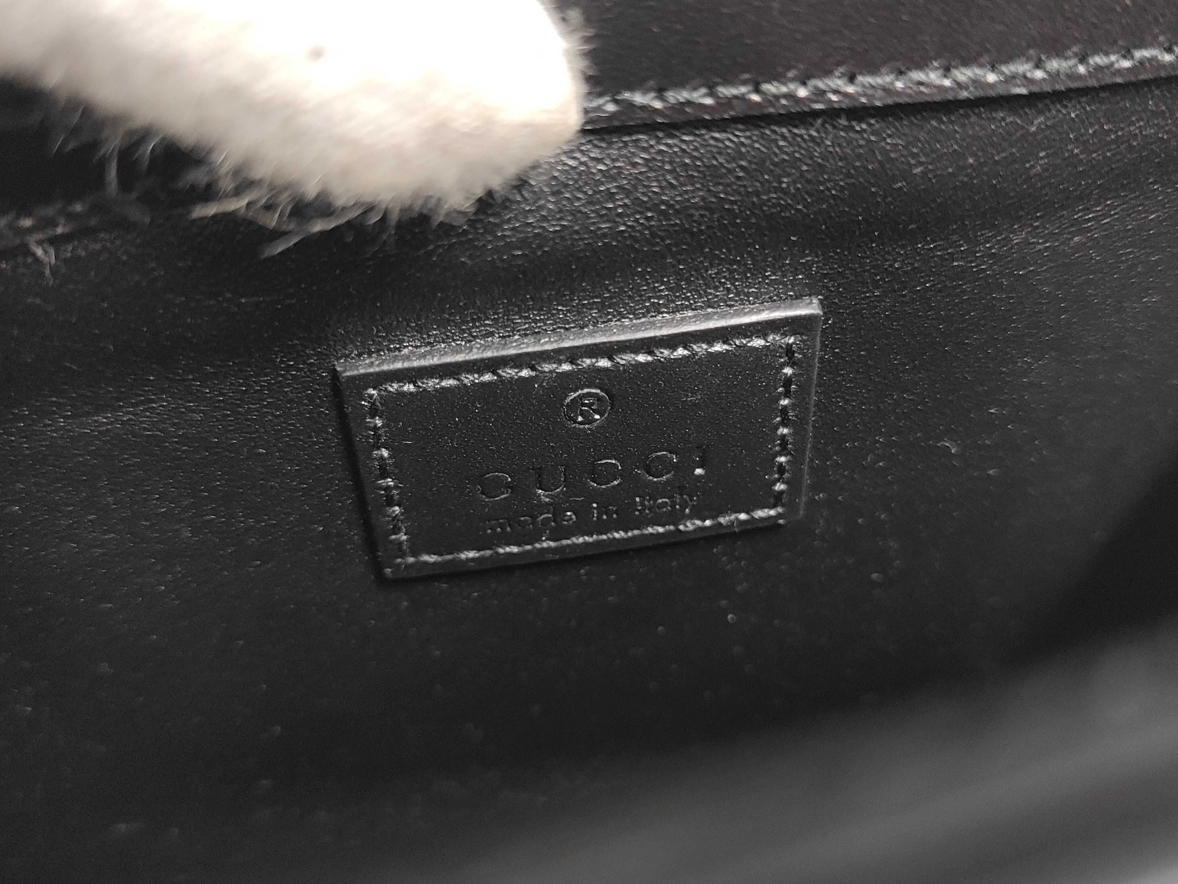 Deco Mini Chain Shoulder Leather Black Shoulder Bag — view 9