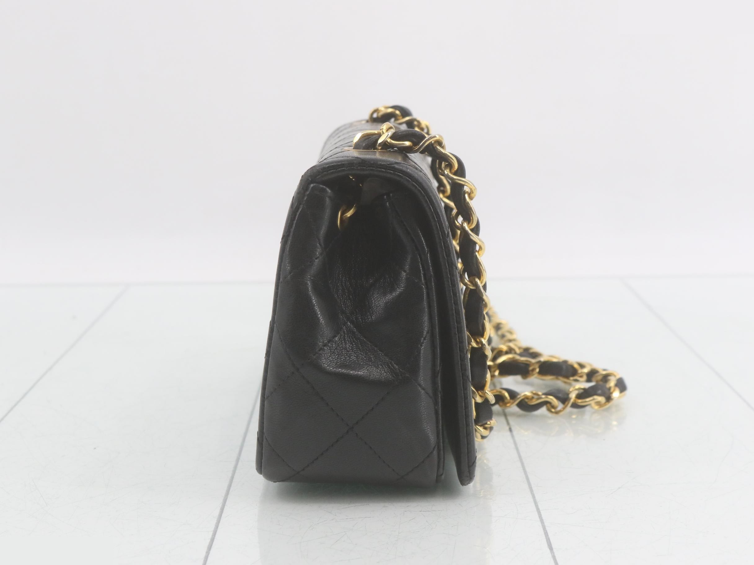 Matelassé Chain Shoulder Bag — view 4