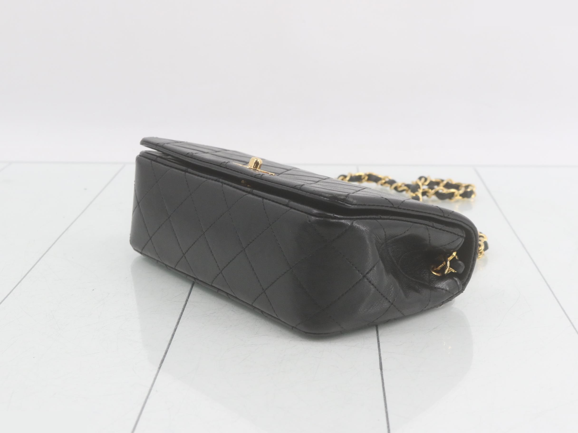 Matelassé Chain Shoulder Bag — view 6