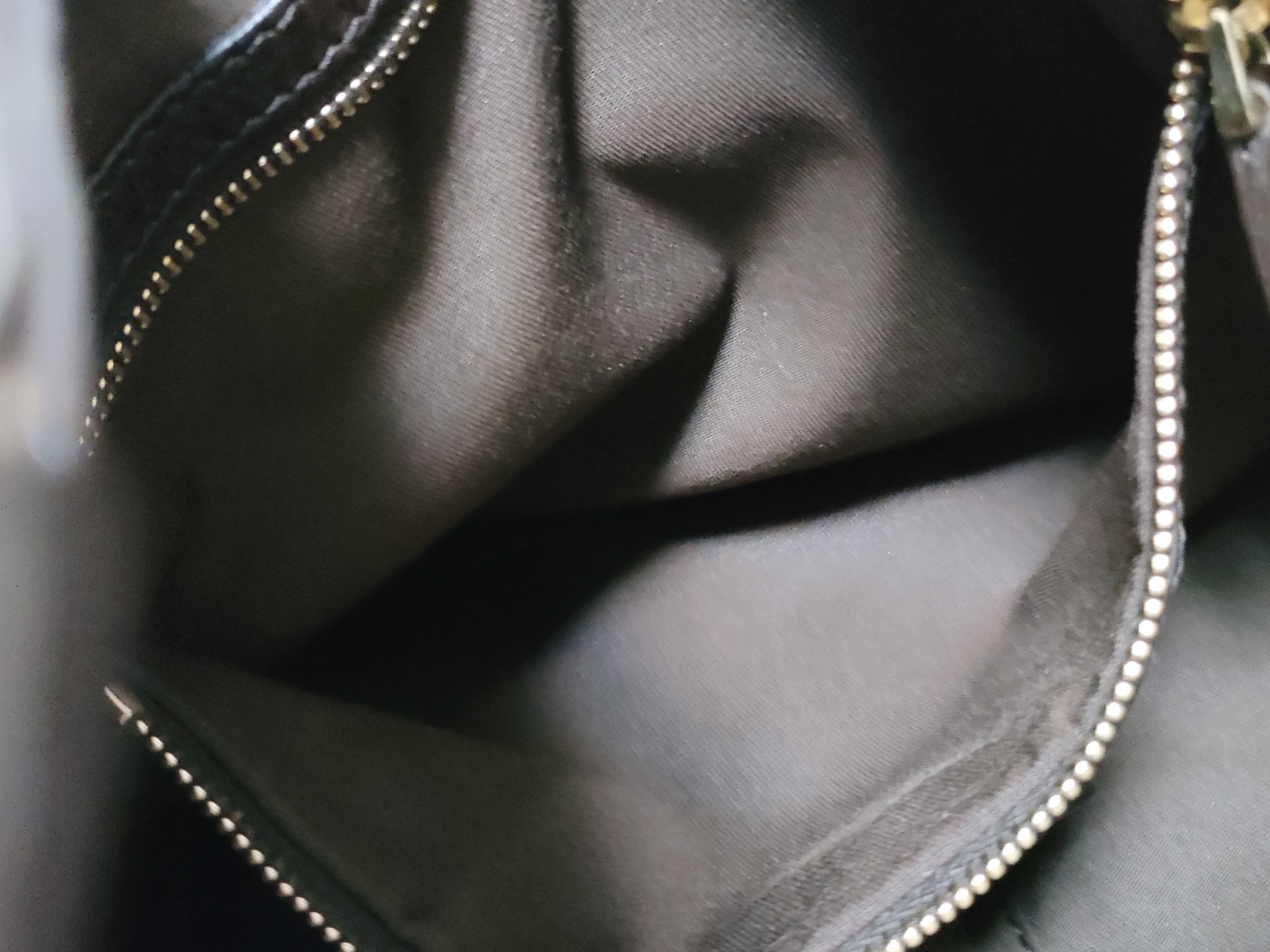 GG Canvas Shoulder Bag with Gold Hardware — view 10