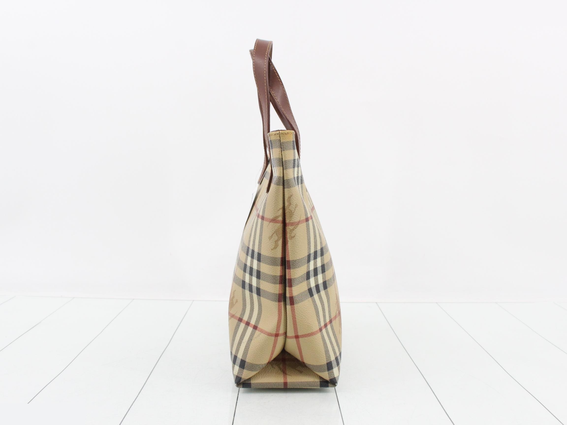 PVC canvas, check pattern, W28 H25 D10 — view 3