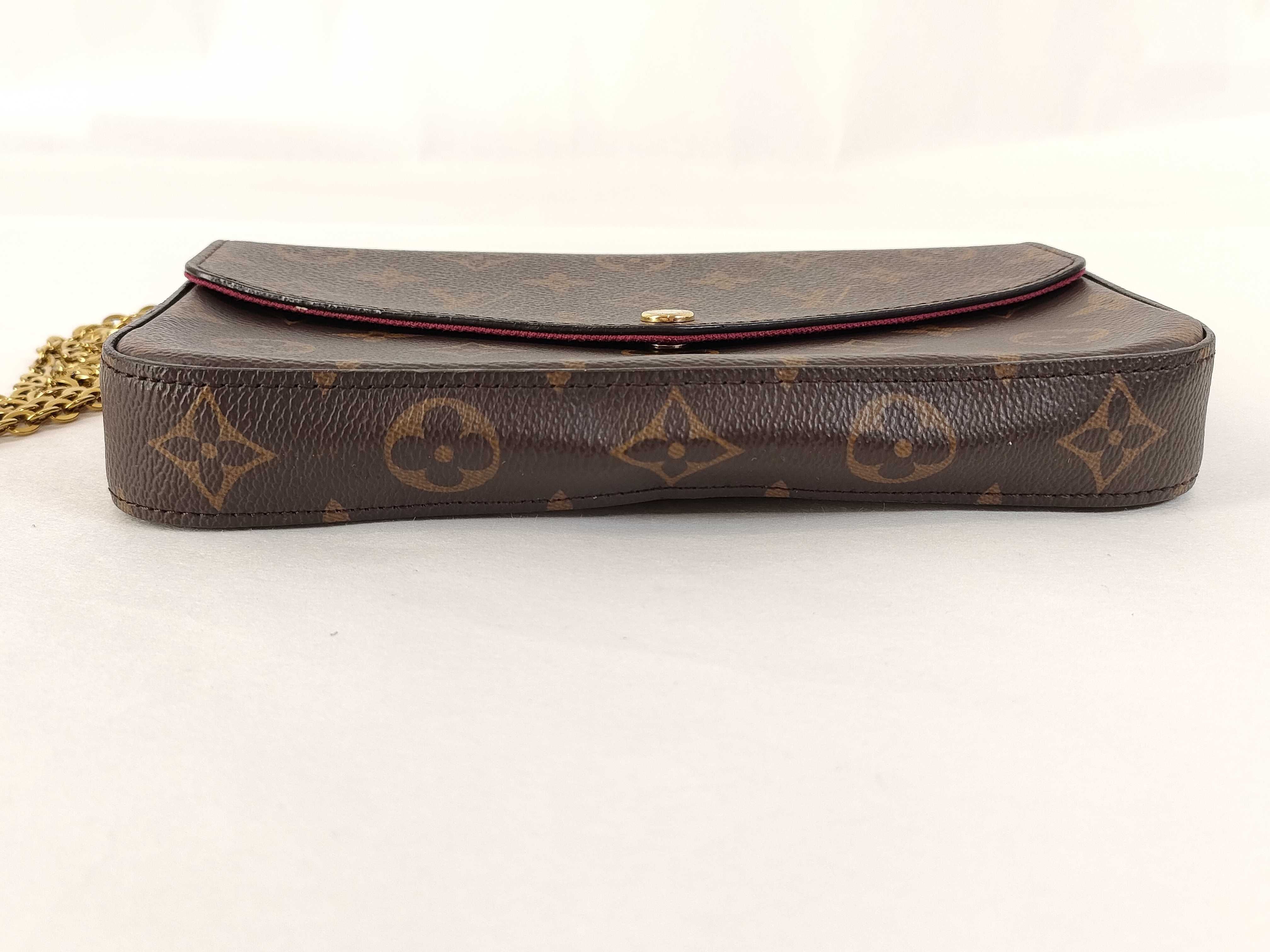 Monogram Chain Shoulder Bag — view 7