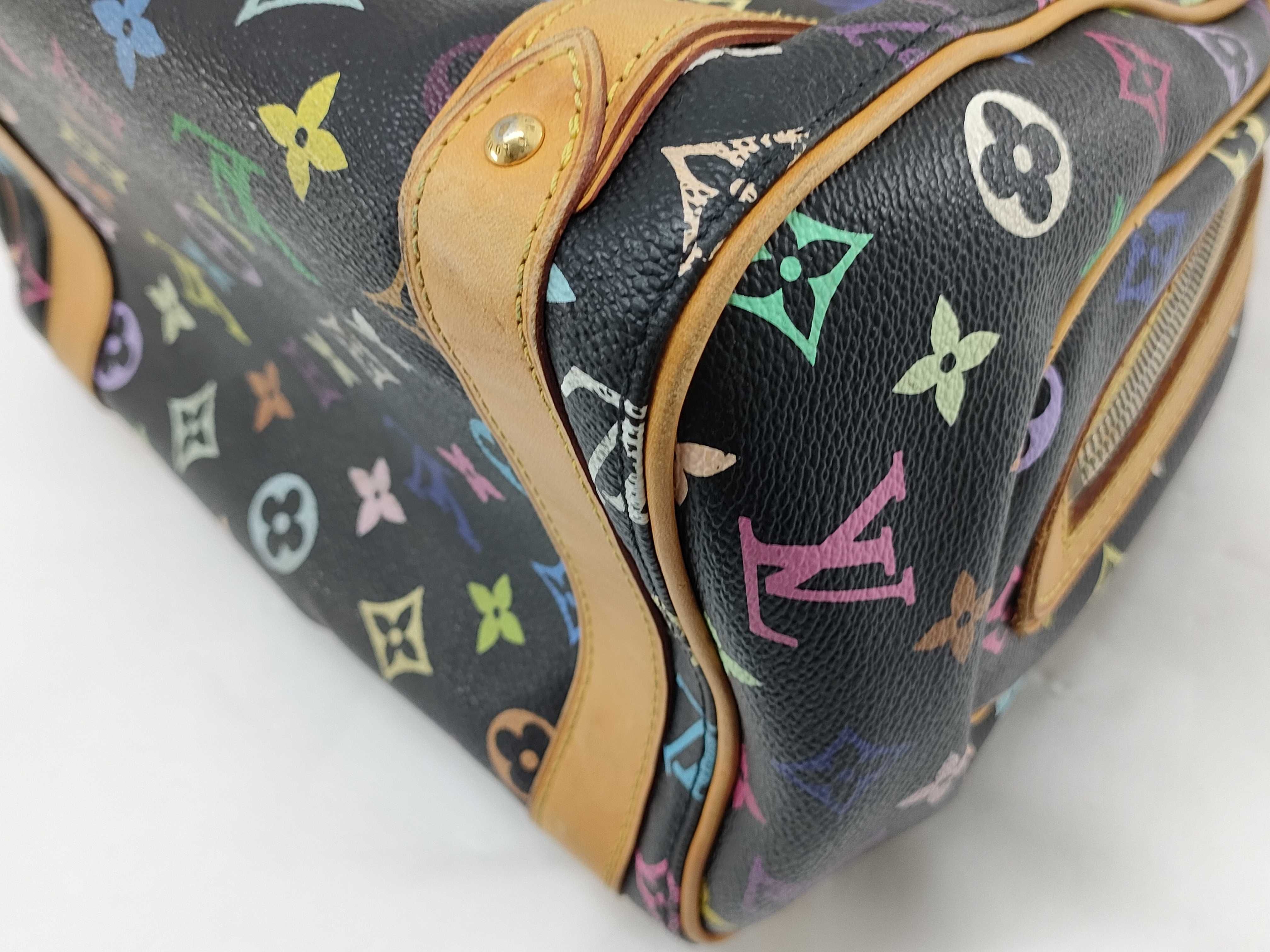 Monogram Multicolor Louis Vuitton Multicolor Judy Shoulder Bag Handbag — view 7
