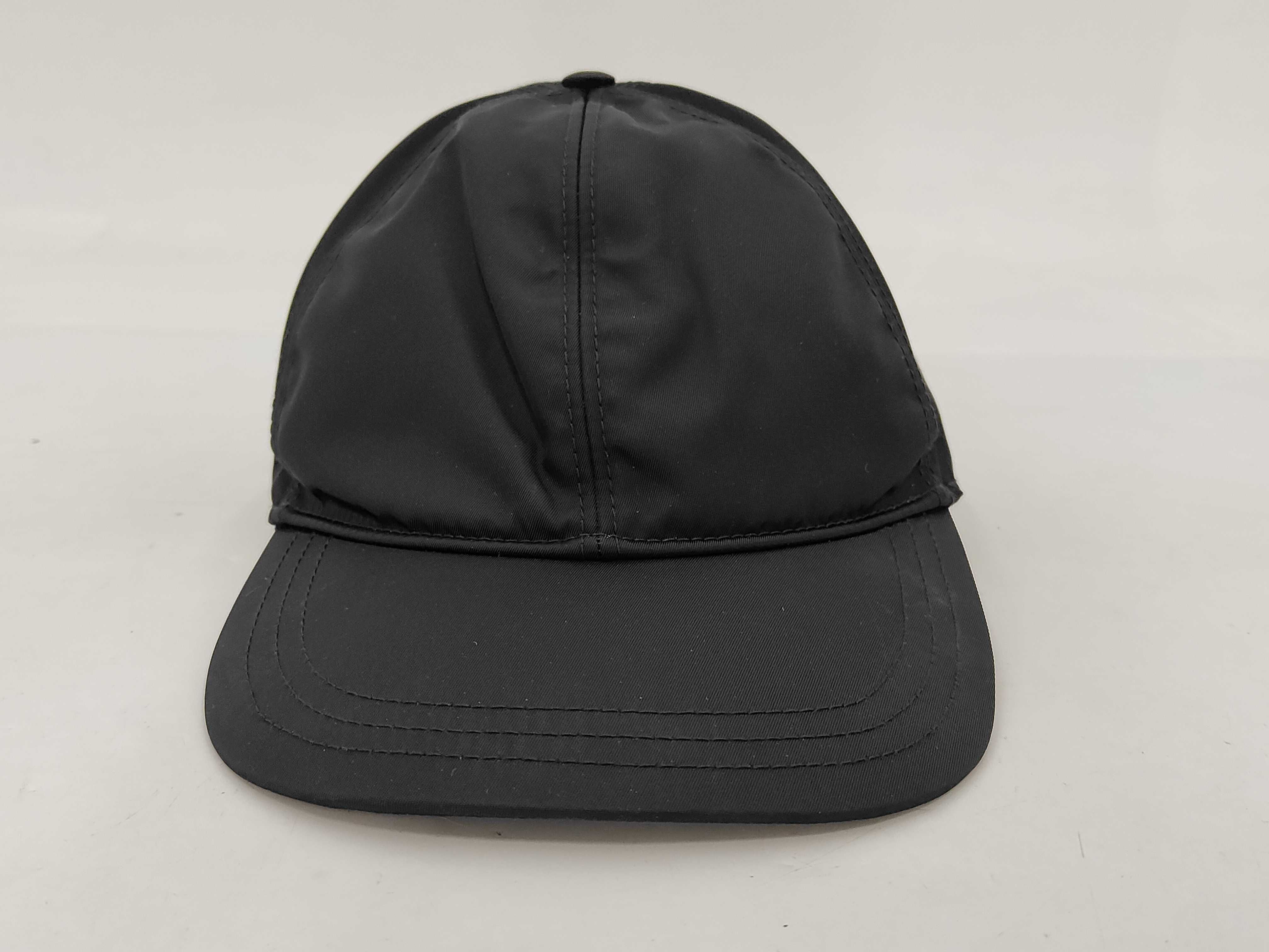 2HC274 Logo Plate Cap, Nylon, Black, Other Accessories — view 2
