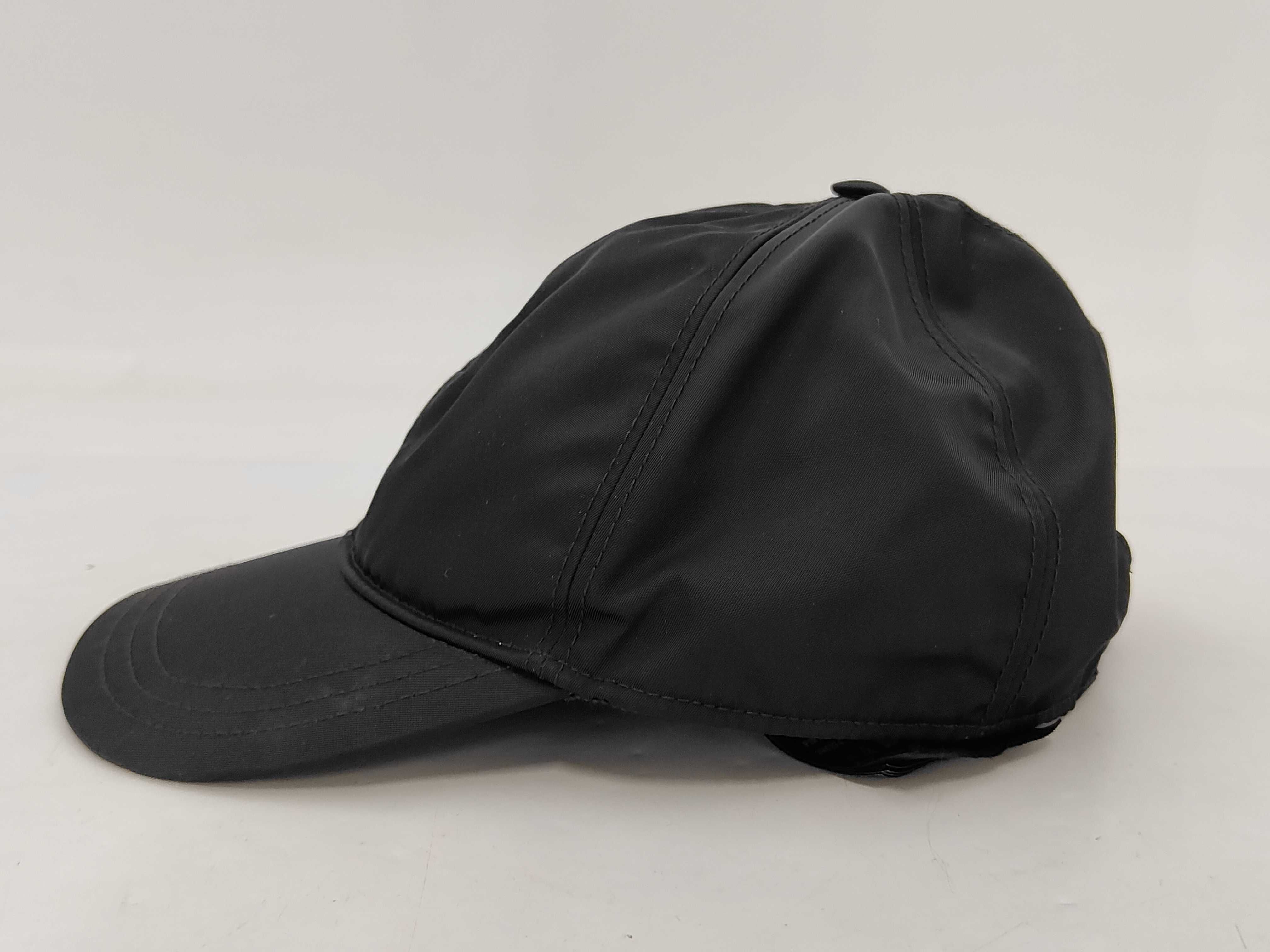 2HC274 Logo Plate Cap, Nylon, Black, Other Accessories — view 3