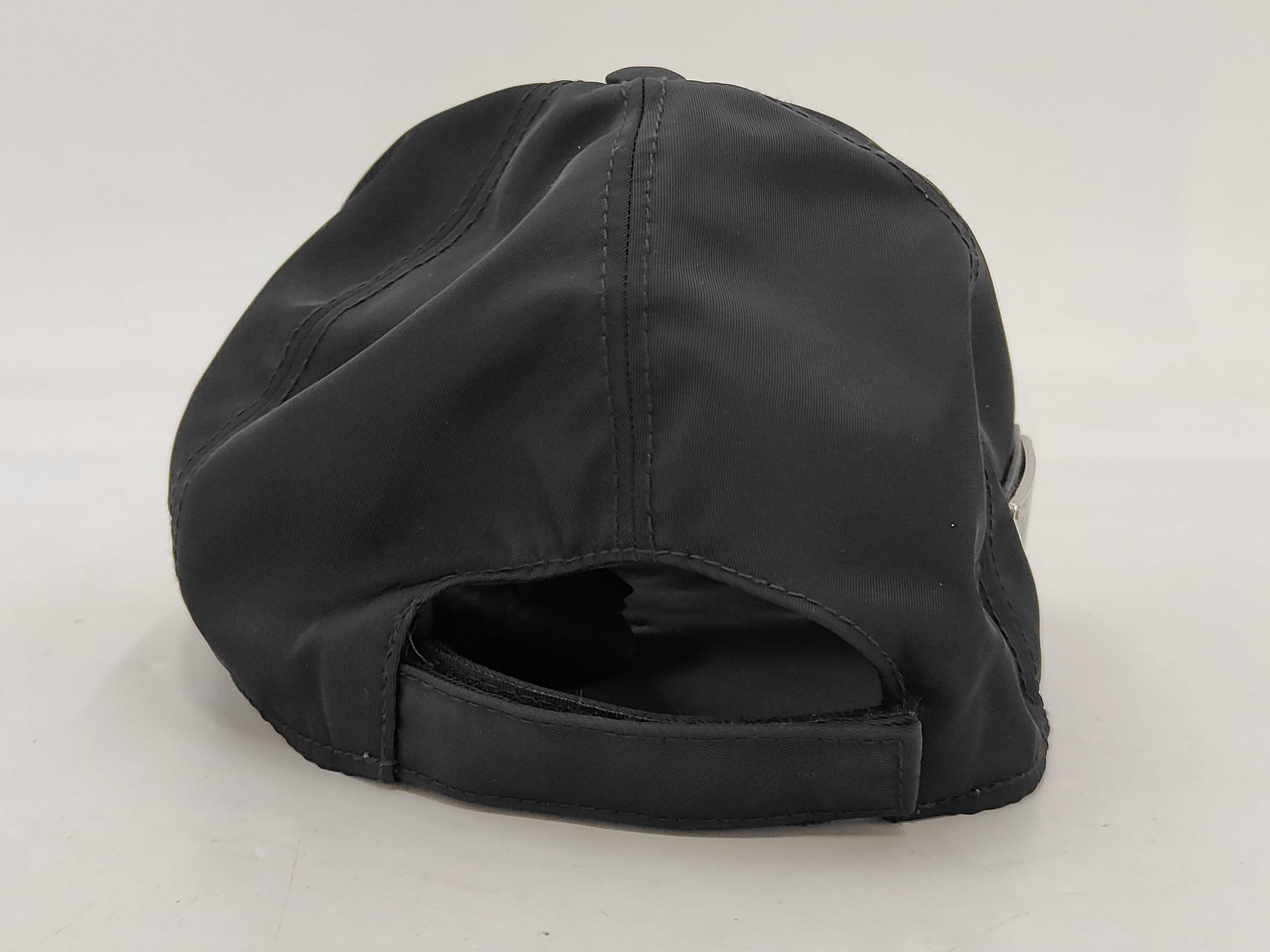 2HC274 Logo Plate Cap, Nylon, Black, Other Accessories — view 4