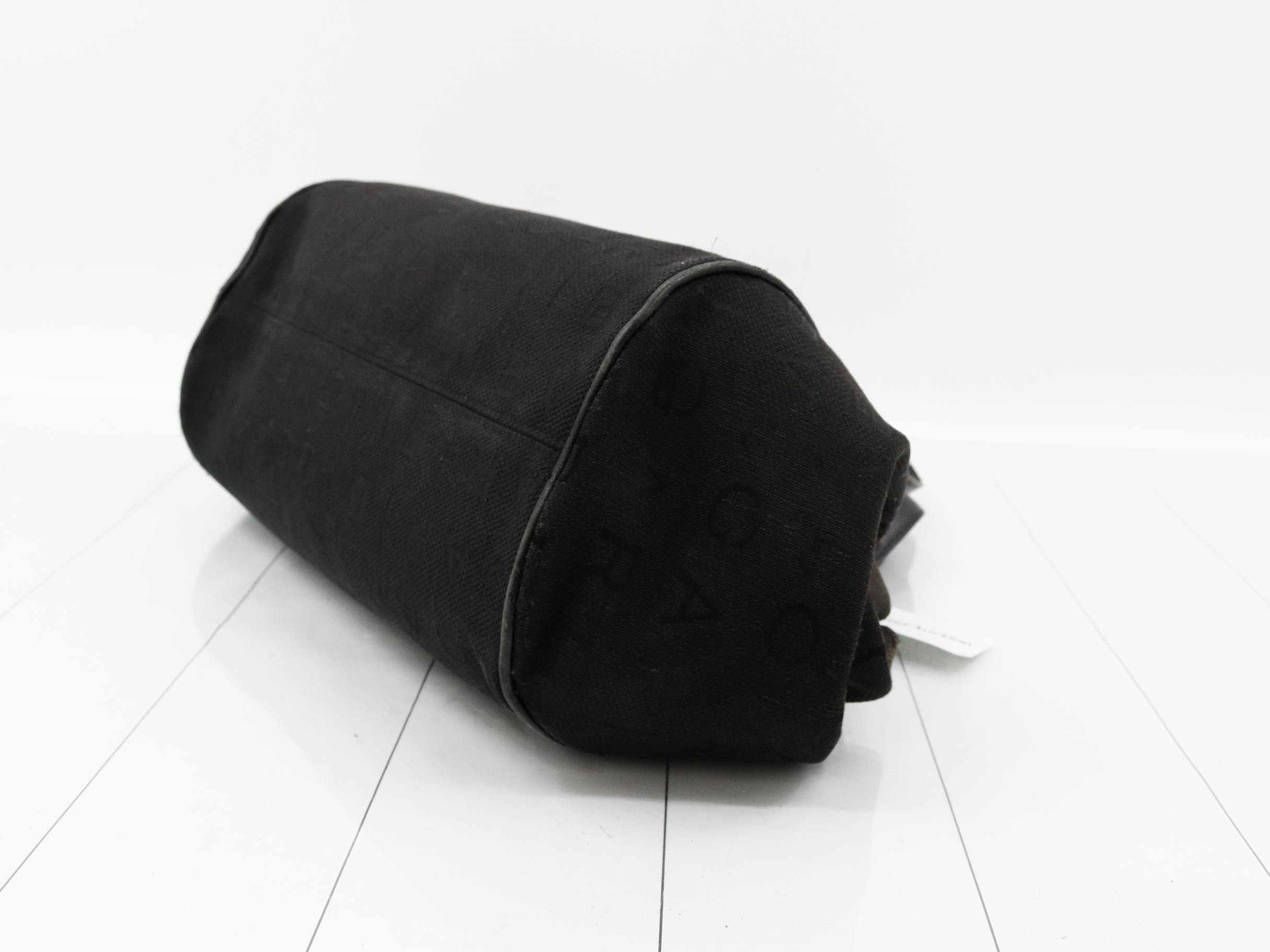 Canvas x leather tote bag — view 6