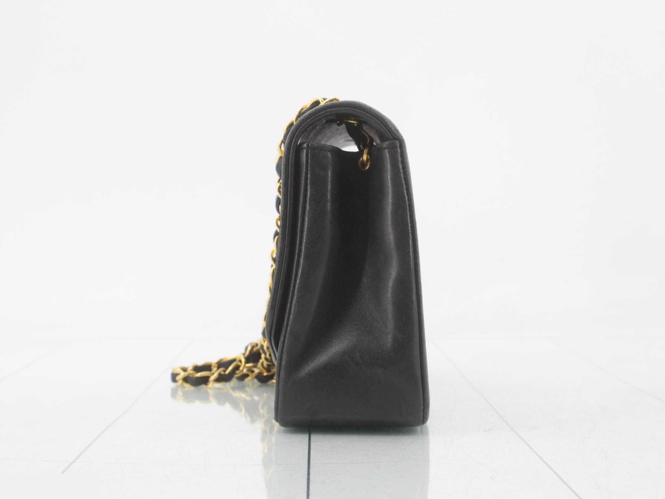 Diana 25 Lamb Chain Shoulder Bag — view 3