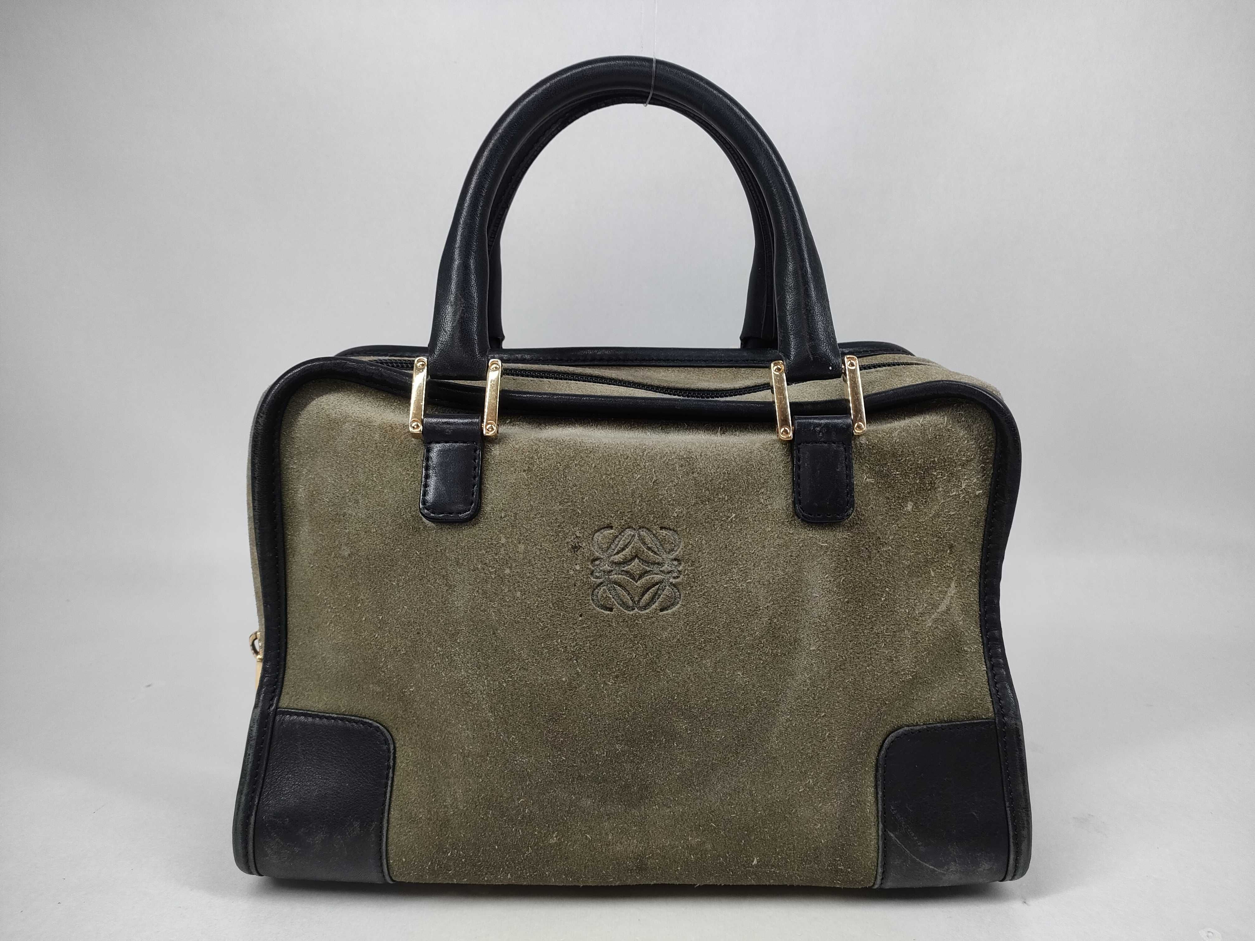 Amazona Suede Handbag