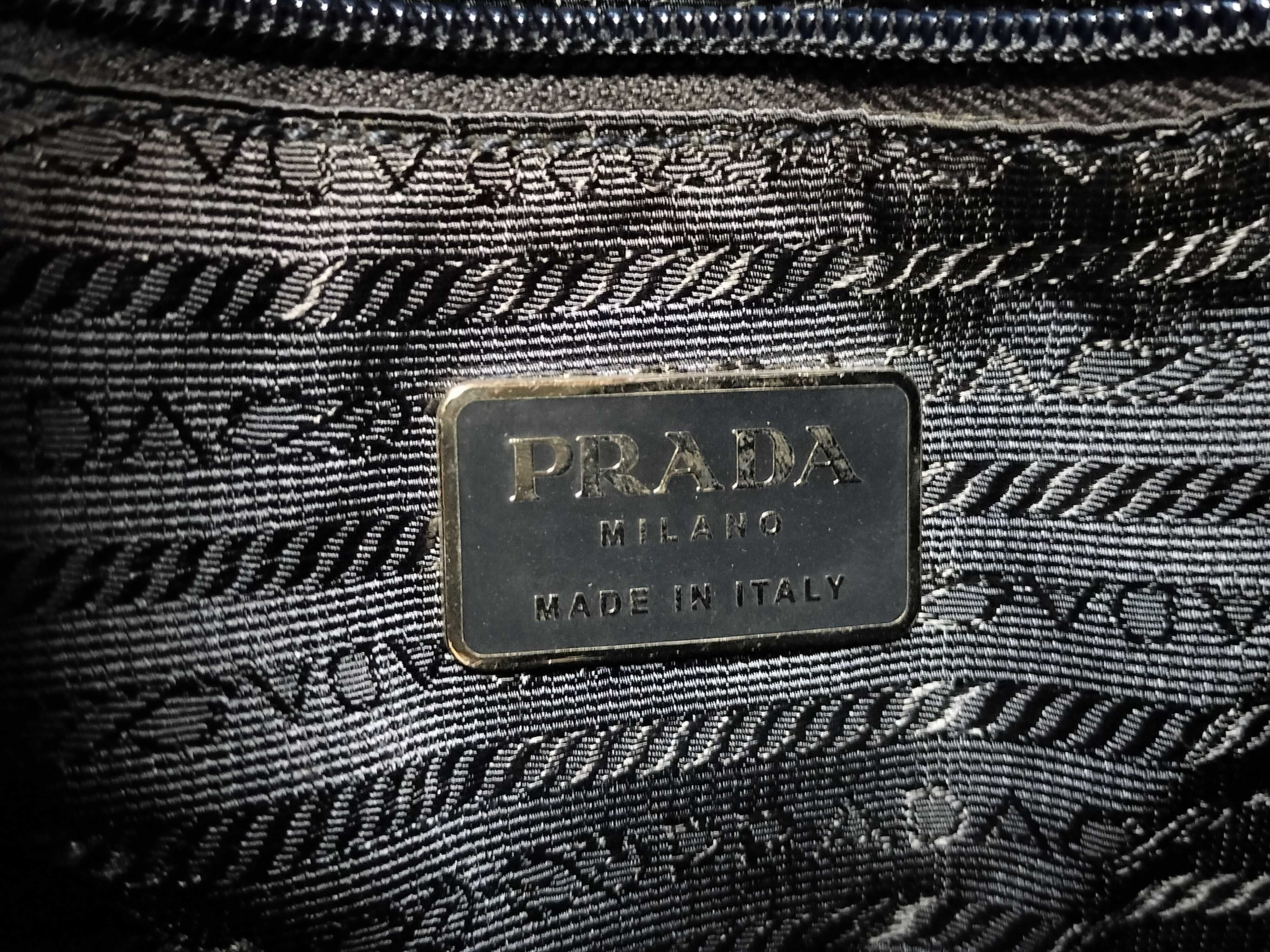 Nylon Backpack, Navy Nylon Backpack — view 12
