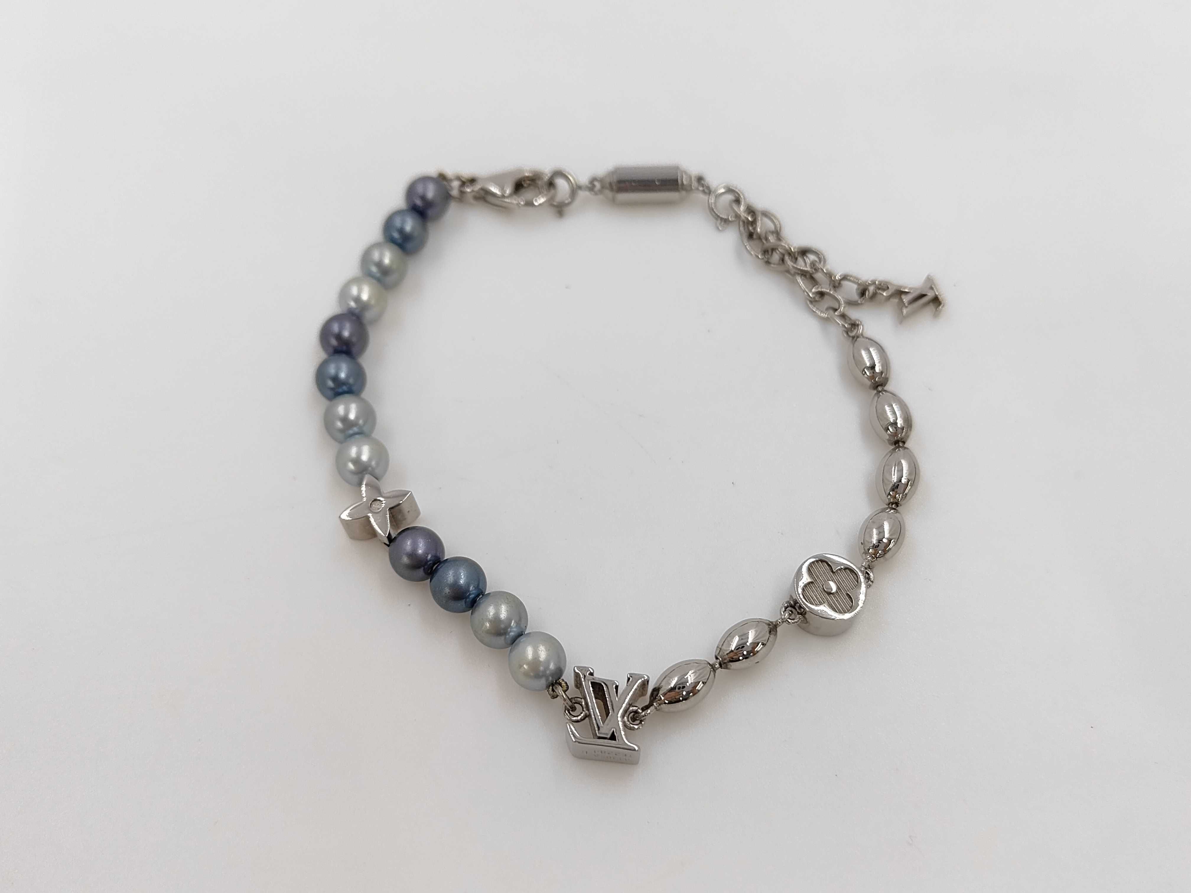 Pearl Fusion Silver Bracelet (Bracelet/Bangle) — view 4