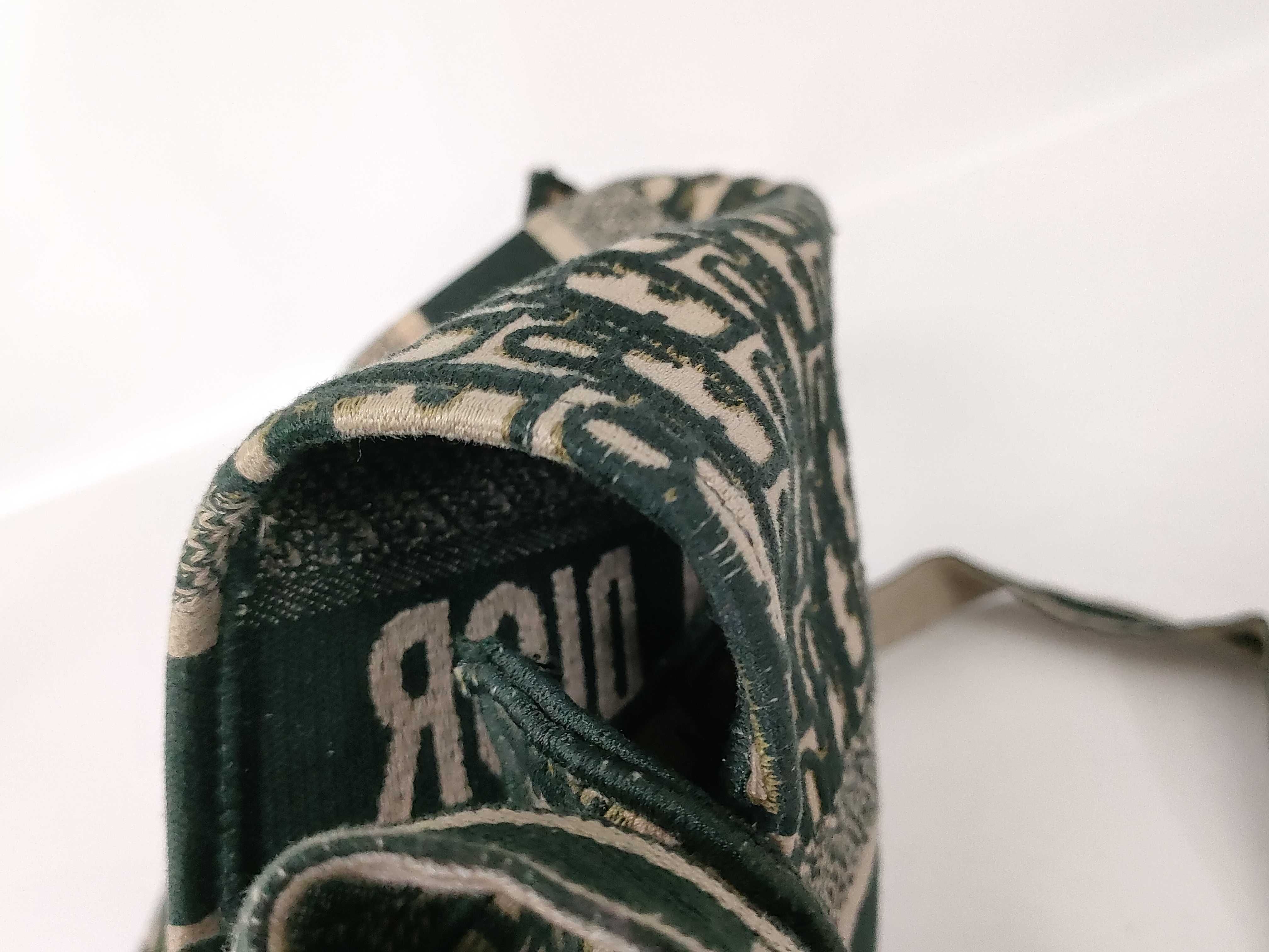 Trotter Dior Camp Bag Green Shoulder Bag — view 14