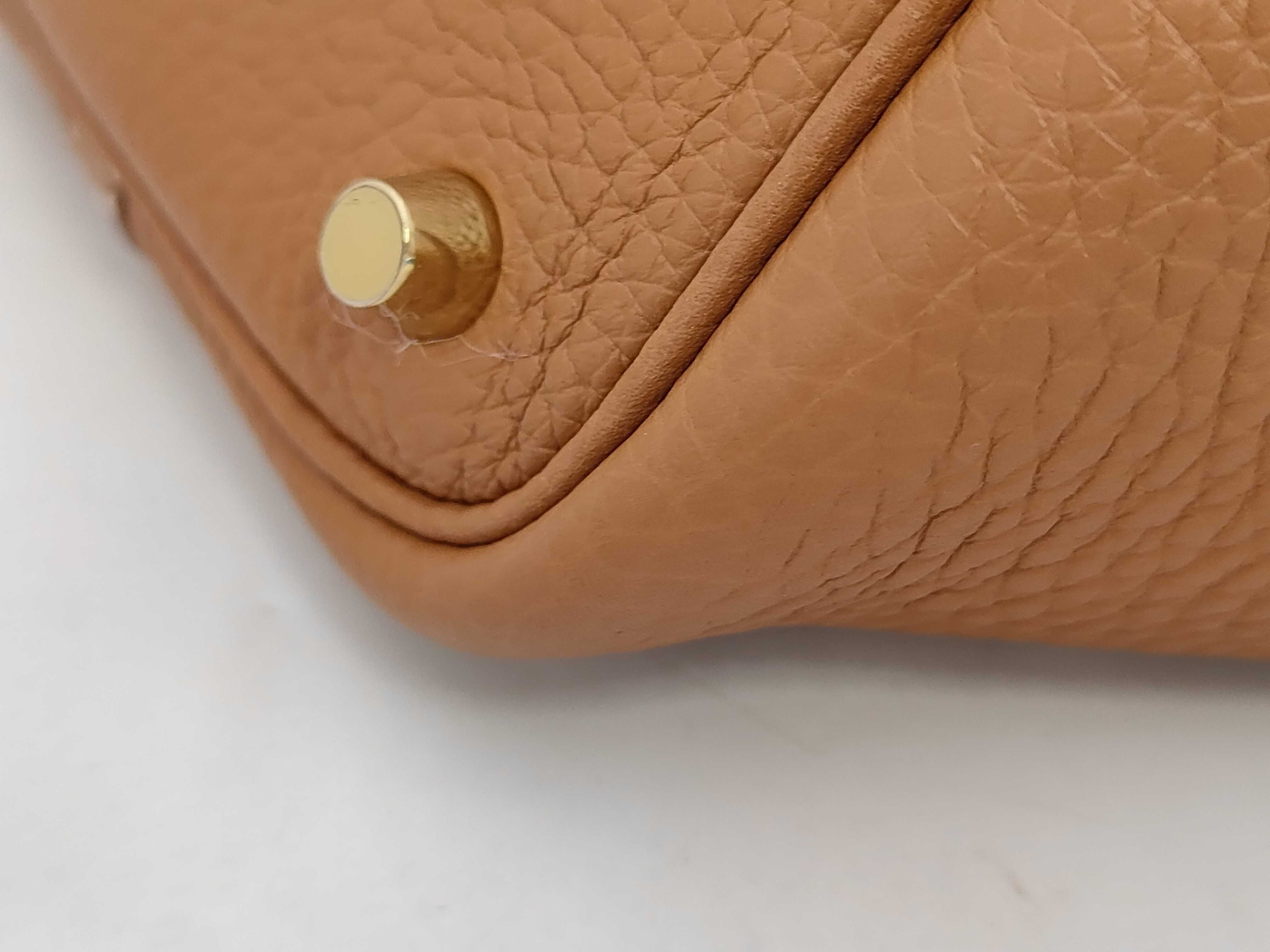 Picotin Lock 18 PM, Taurillon Clemence leather, gold hardware, Y: 2020, handbag — view 7