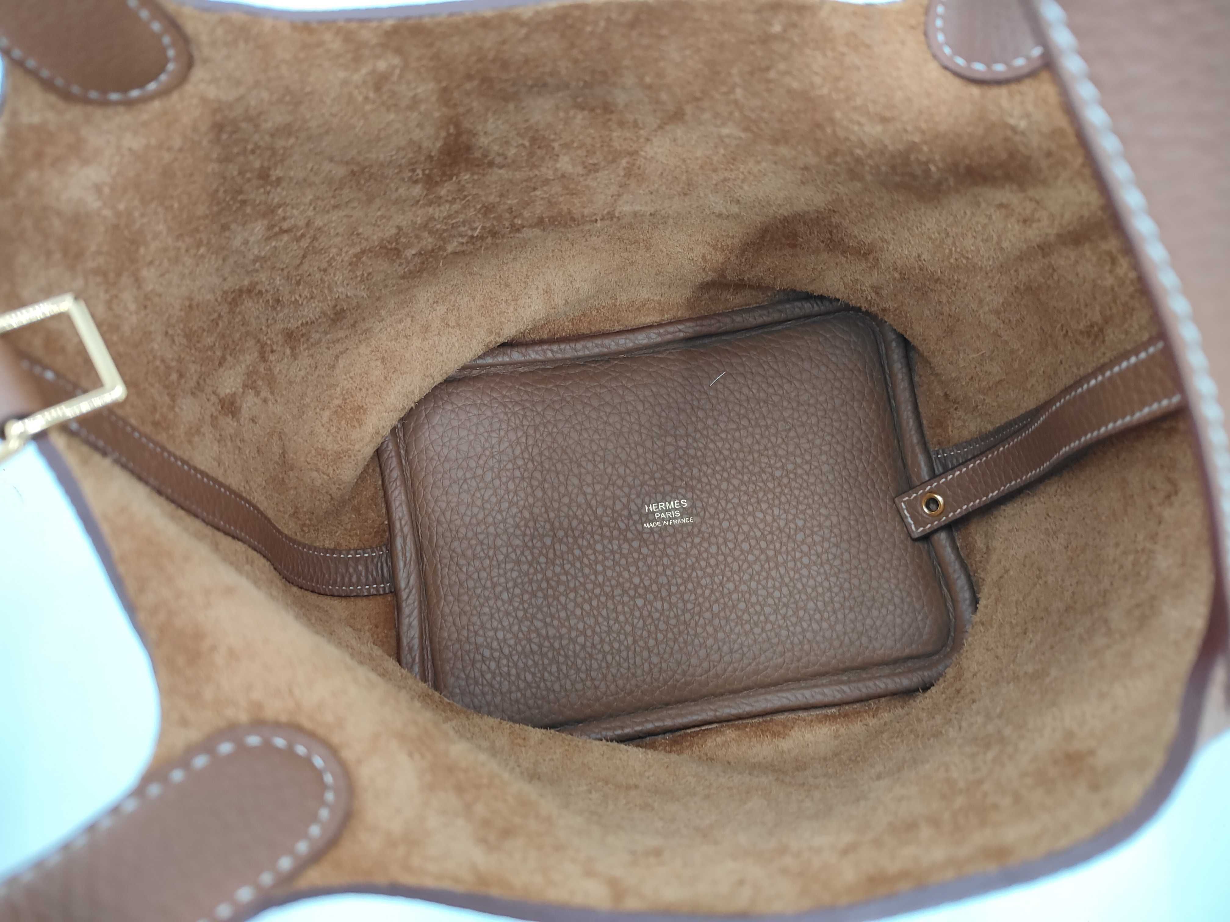 Picotin Lock 18 PM, Taurillon Clemence leather, gold hardware, Y: 2020, handbag — view 8