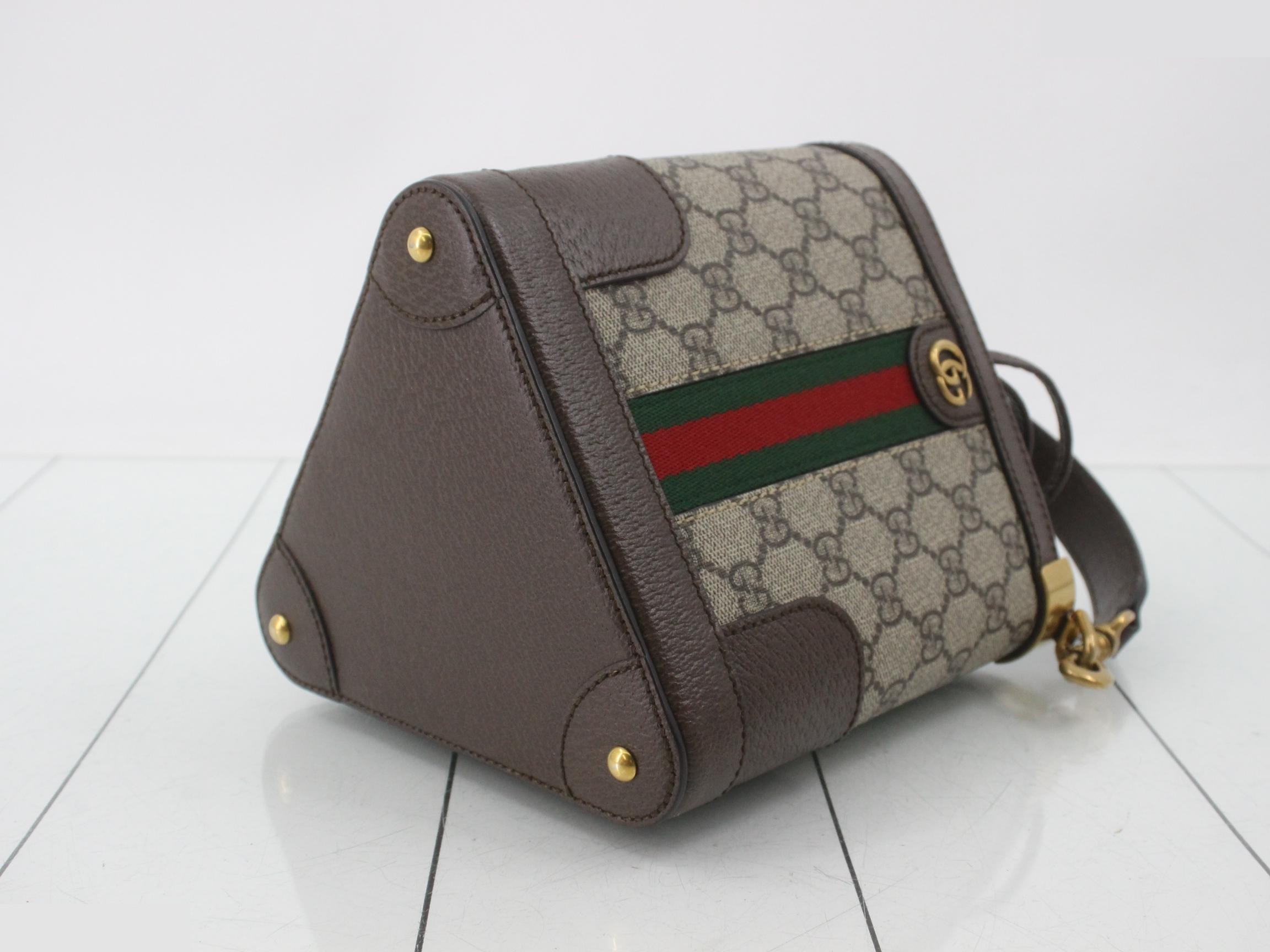 Ophidia GG Top Handle Bag — view 6
