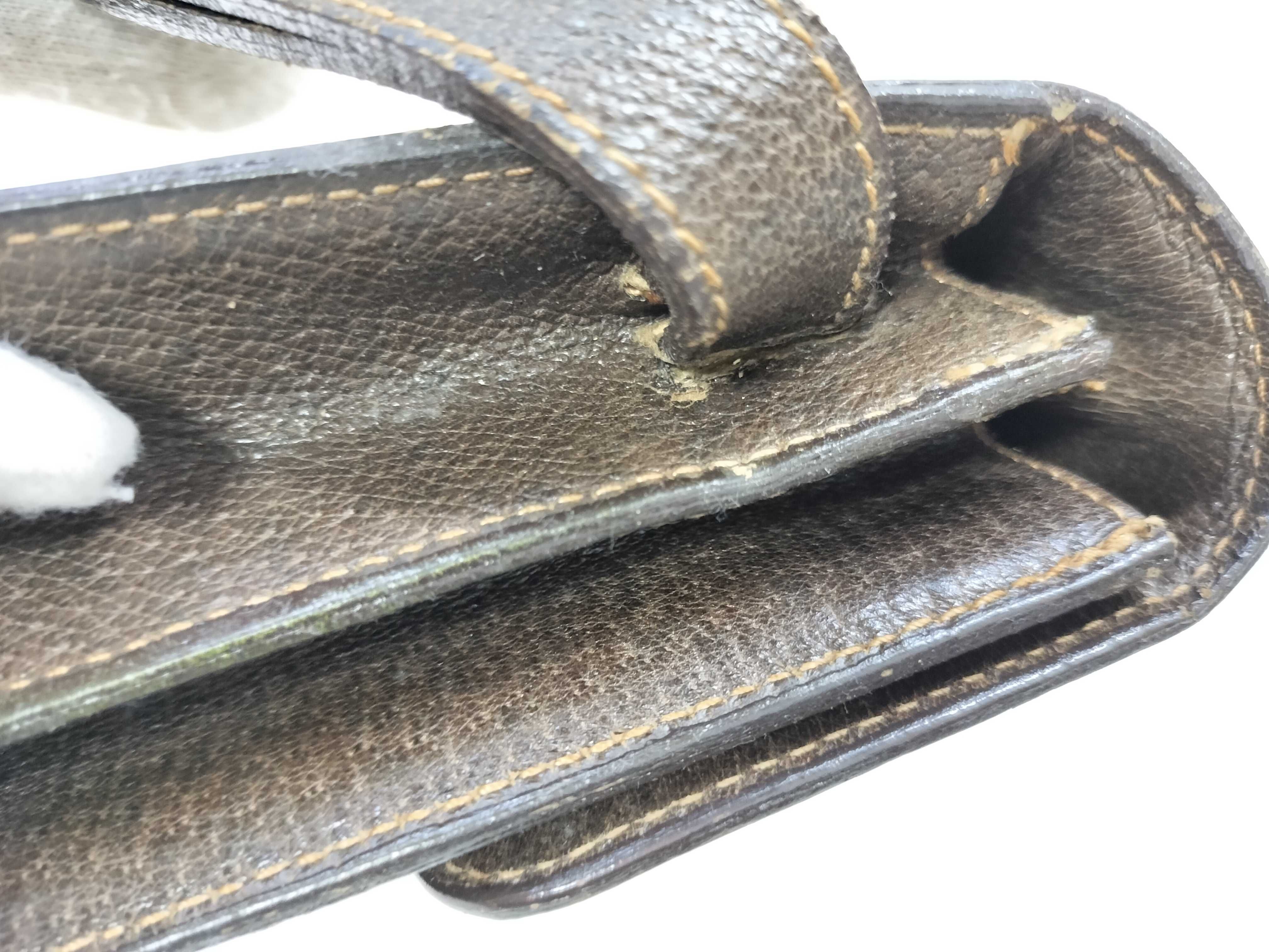 GG Canvas Old Gucci Clutch Bag Sherry Line Clutch Bag — view 4