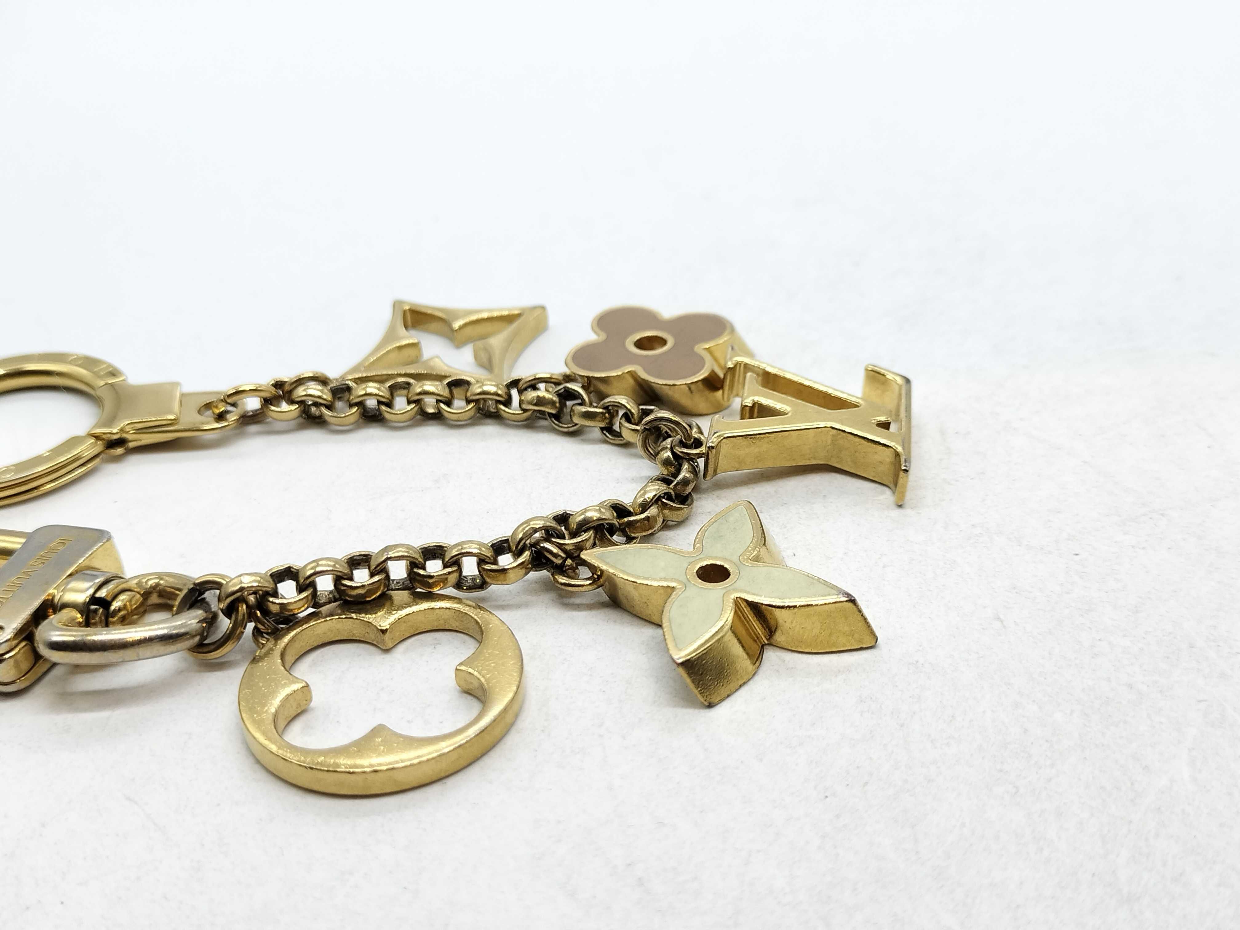Bag Charm Fleur Gold — view 3