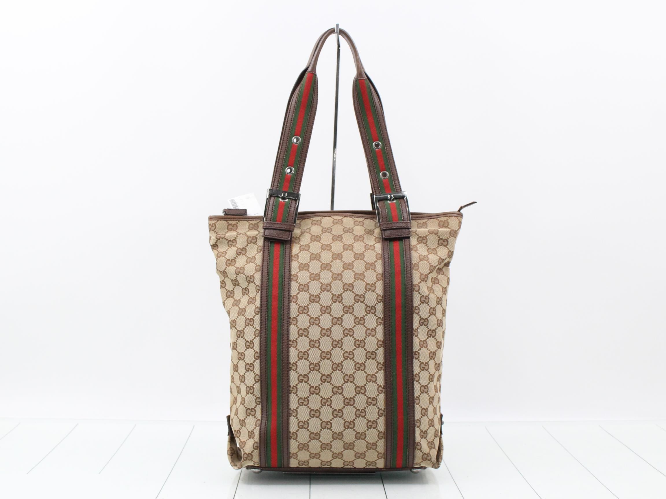 GG Canvas Sherry Line Tote Bag — view 2