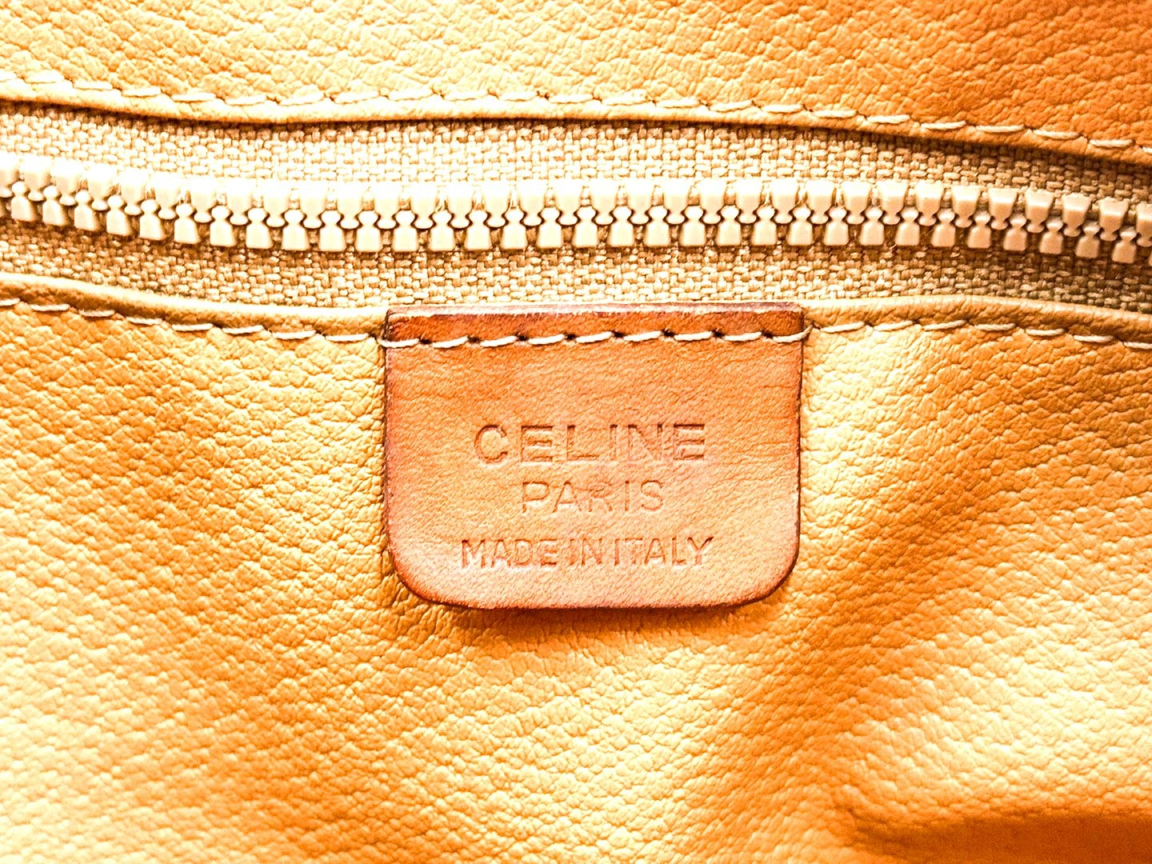 Macadam pattern leather handbag with gold hardware — view 10