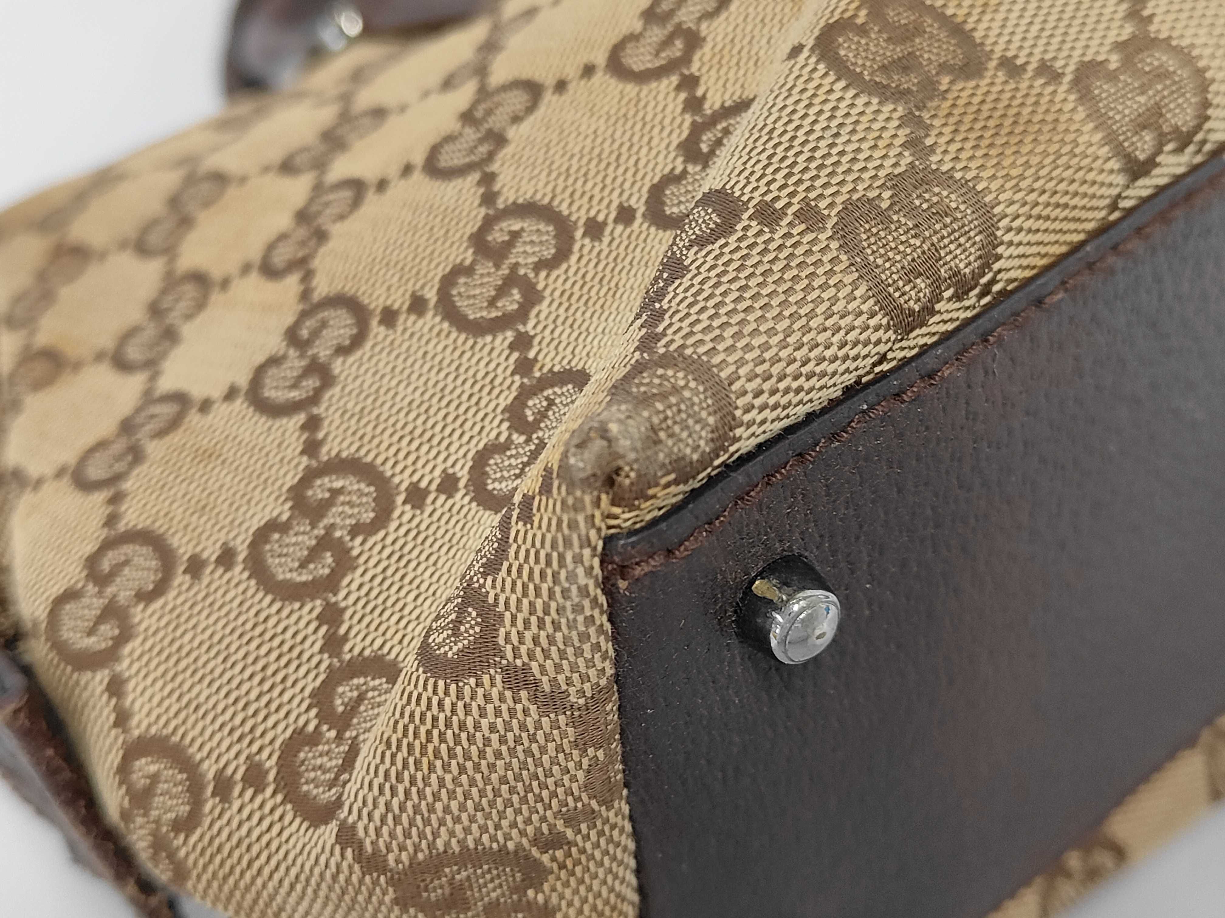 113009 GG Canvas Handbag — view 3