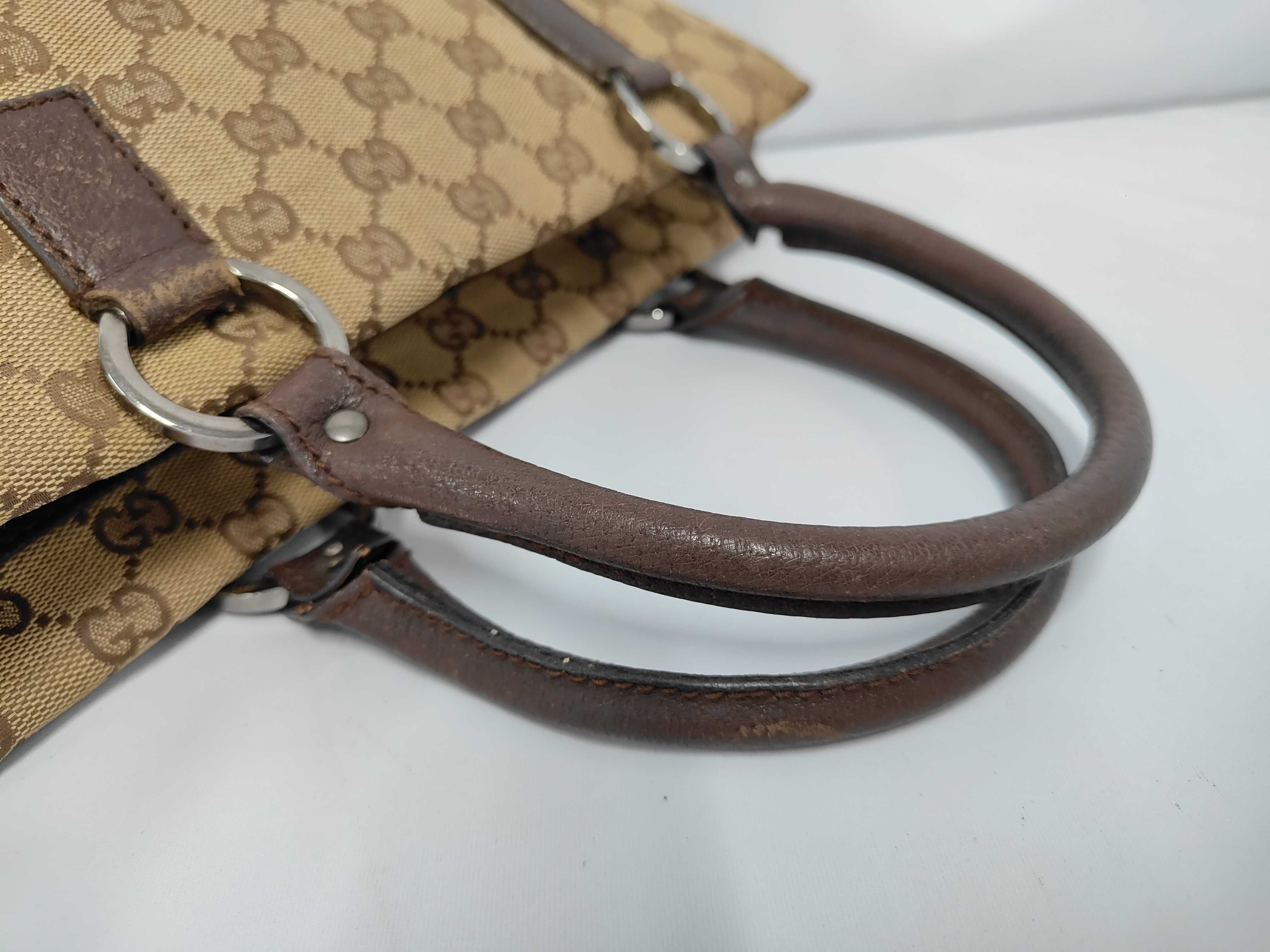 113009 GG Canvas Handbag — view 5