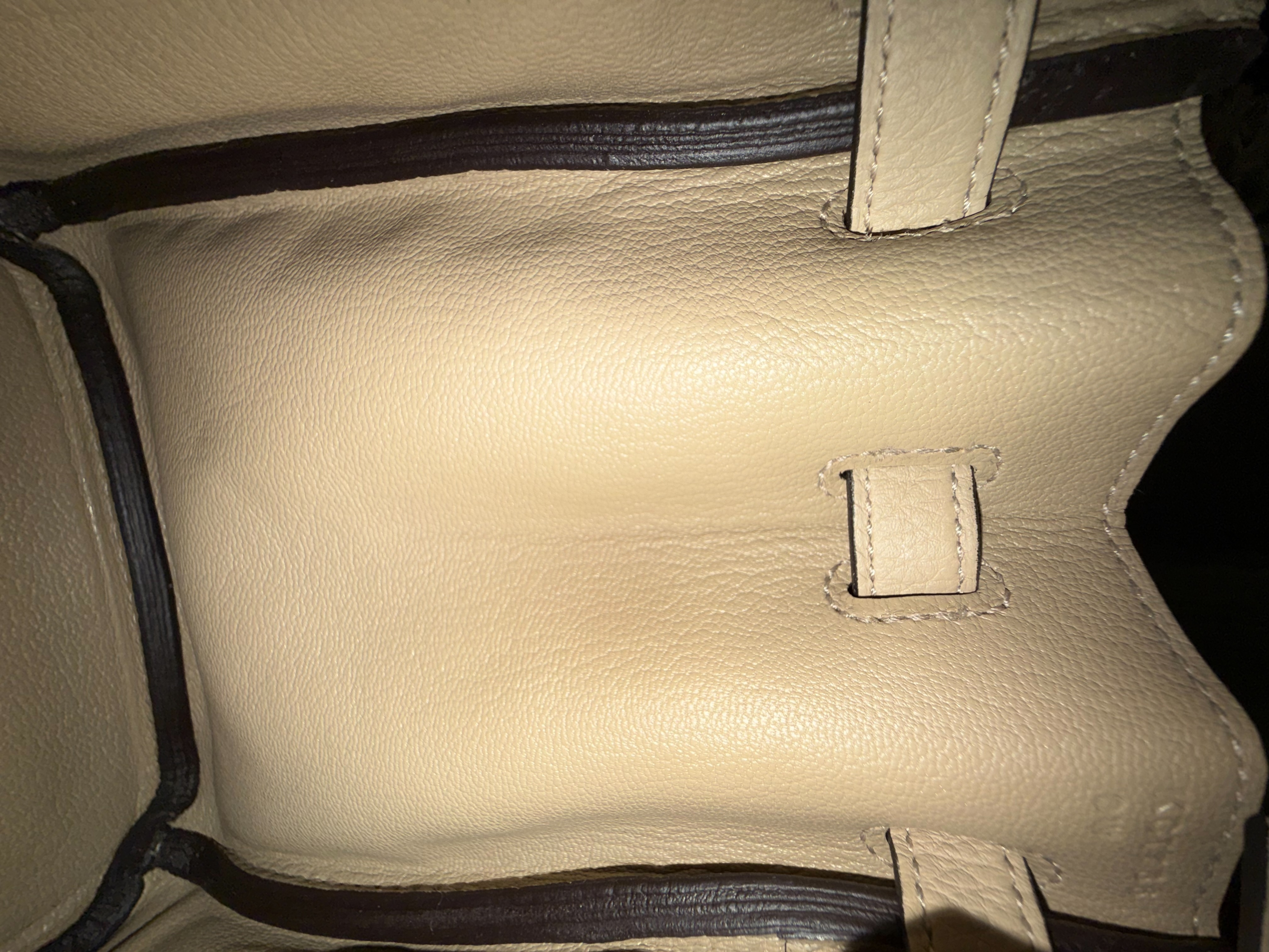 Birkin25 Trench Togo PHW K Stamp Handbag — view 12