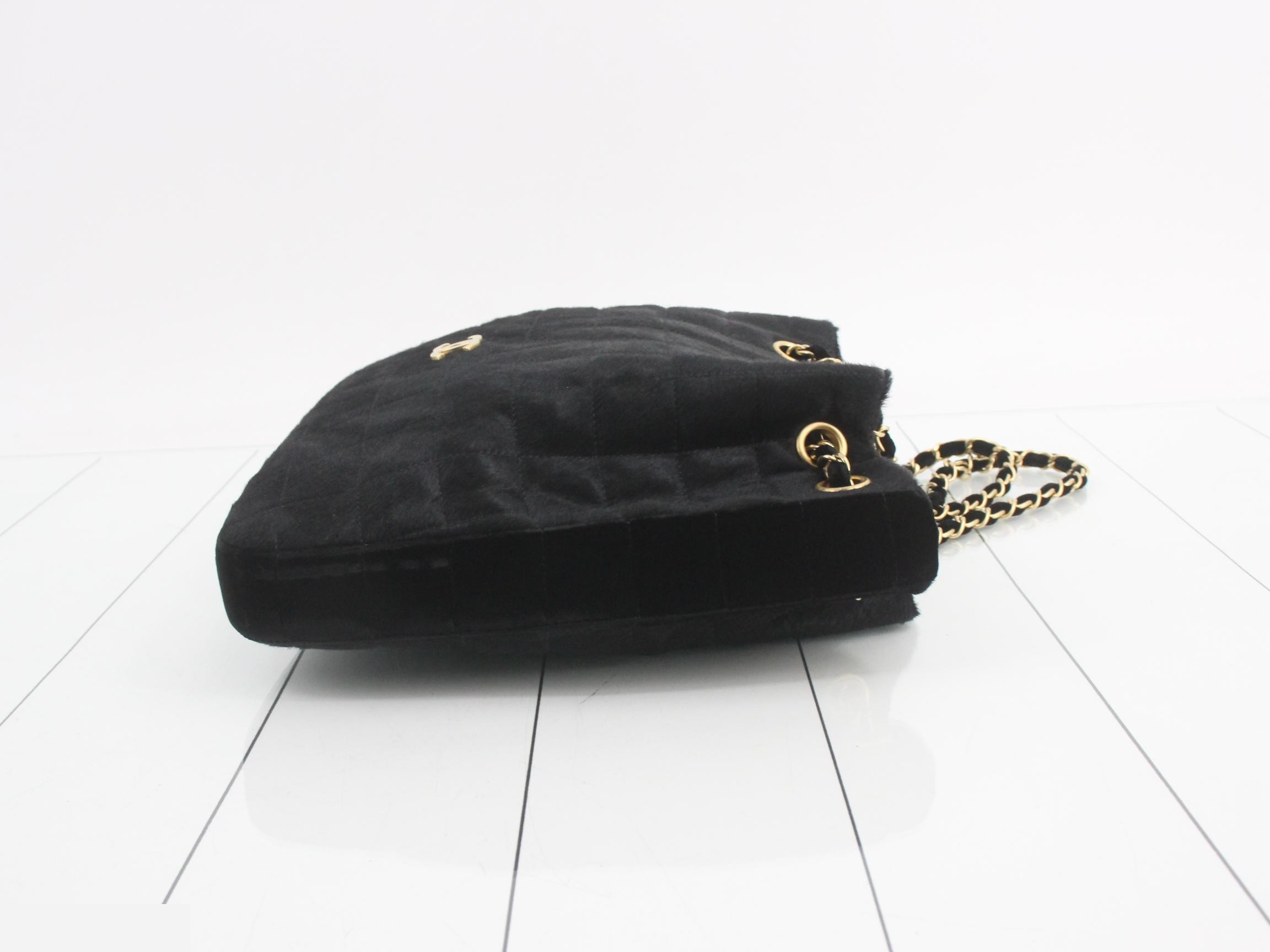 Chain tote bag, chocolate bar, calfskin, counter #6 — view 3