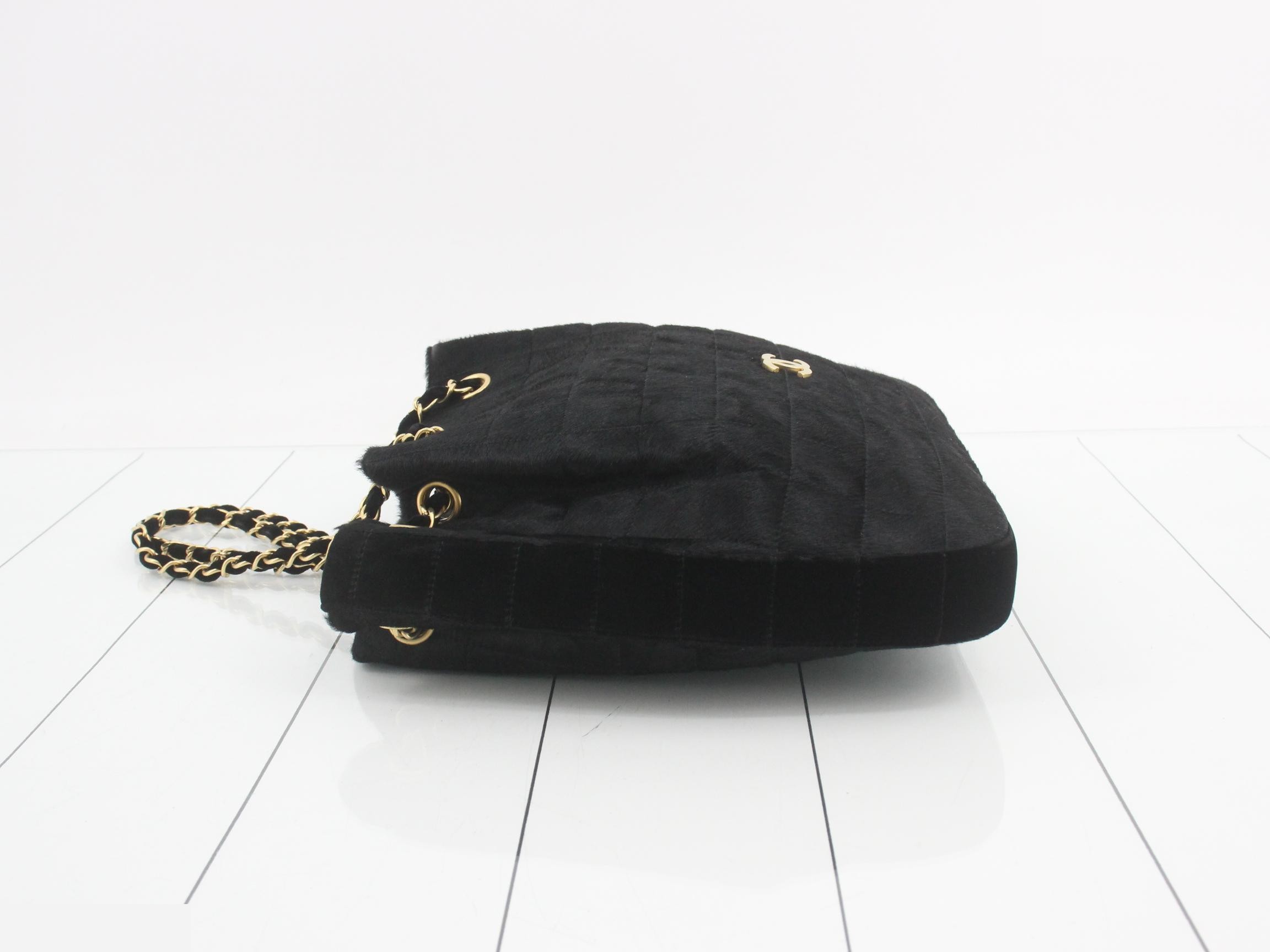 Chain tote bag, chocolate bar, calfskin, counter #6 — view 4
