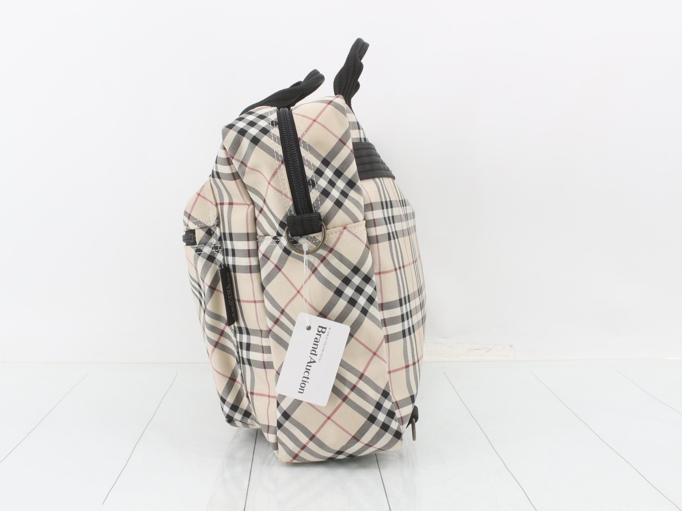 Nova Check Nylon Handbag — view 3