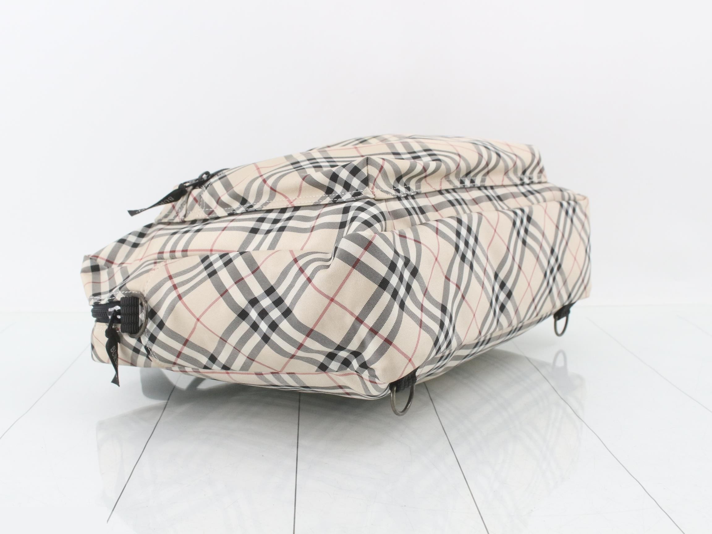 Nova Check Nylon Handbag — view 5