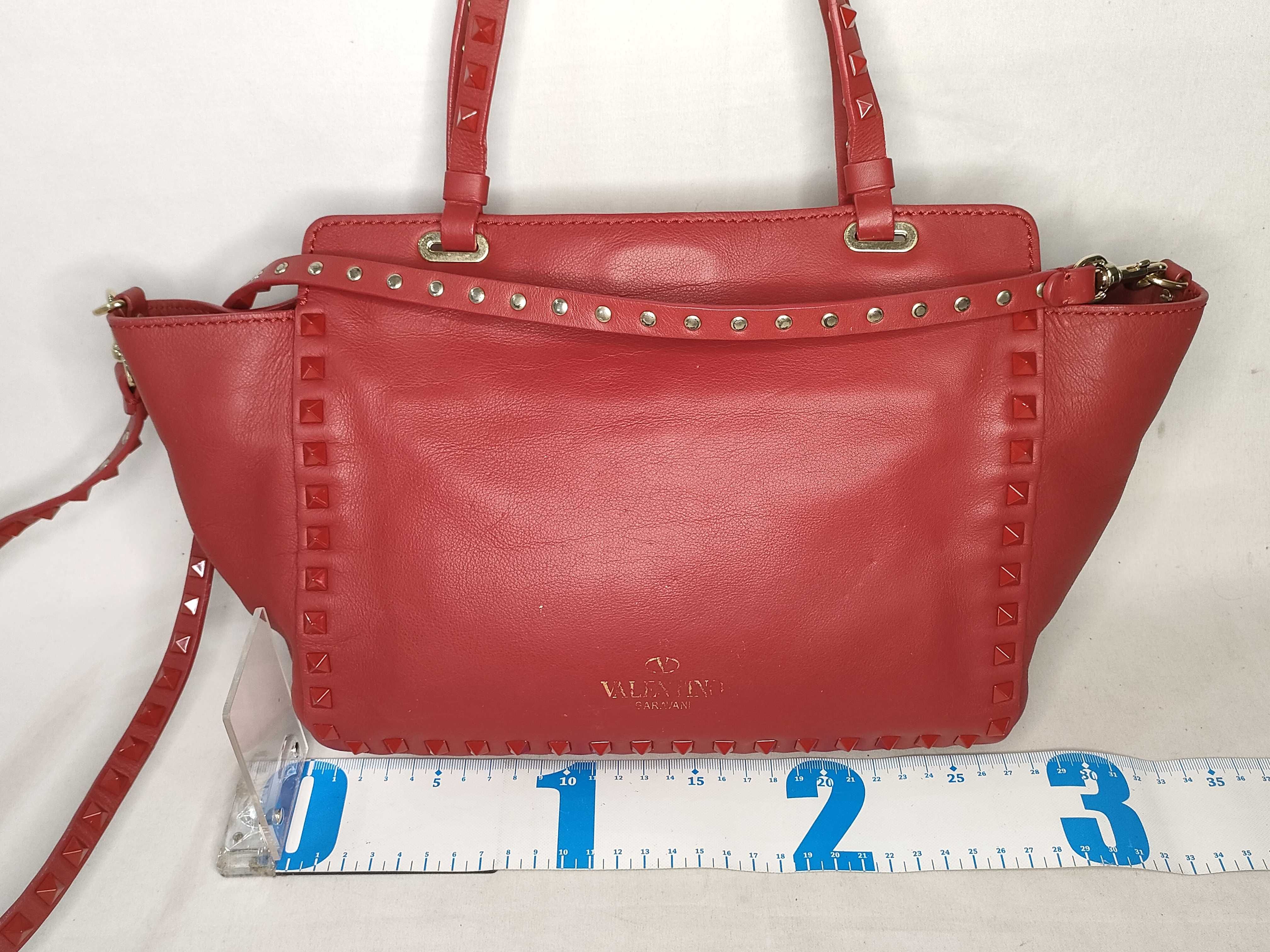 Leather Studded 2-Way Handbag — view 2