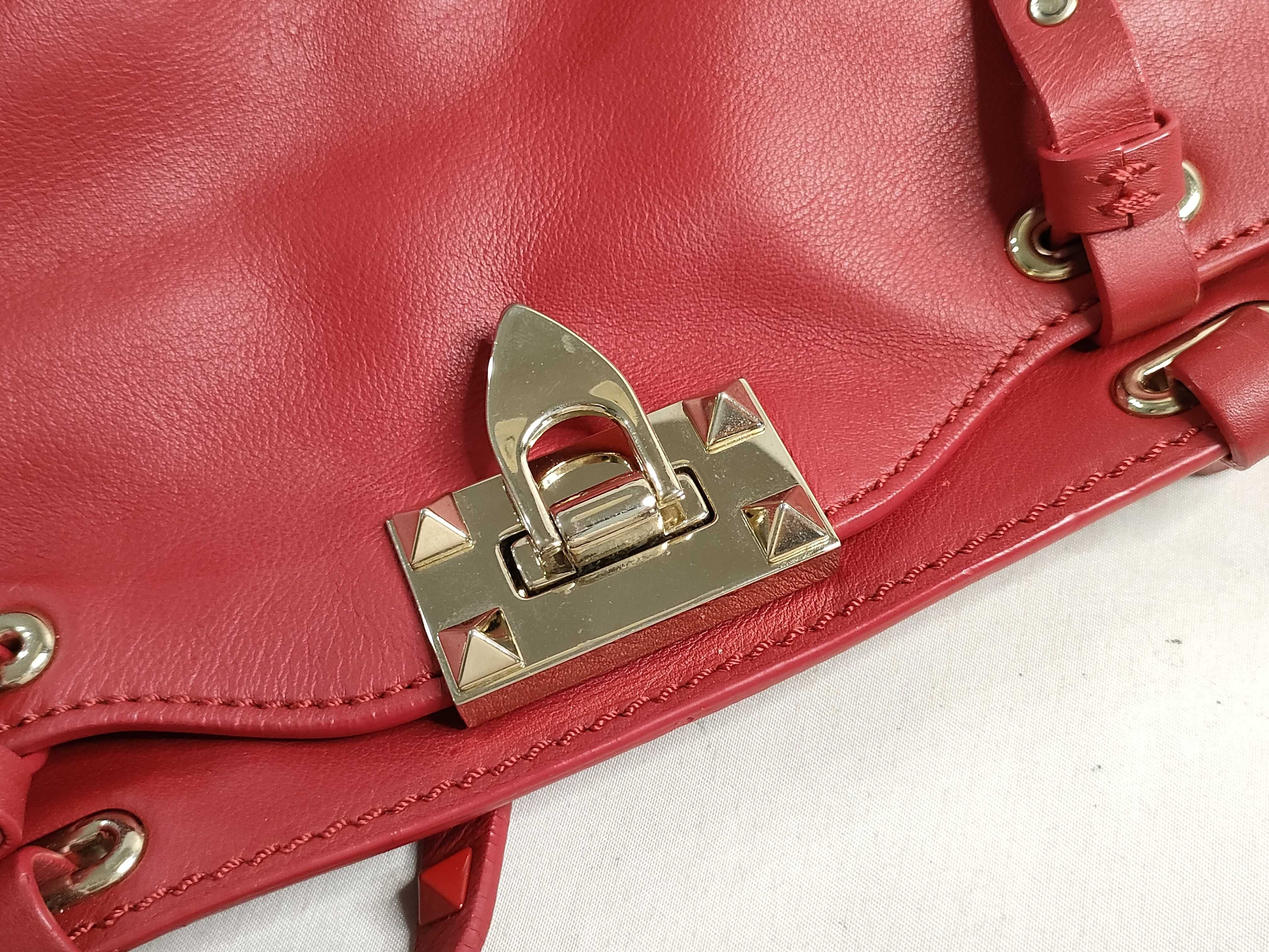Leather Studded 2-Way Handbag — view 14