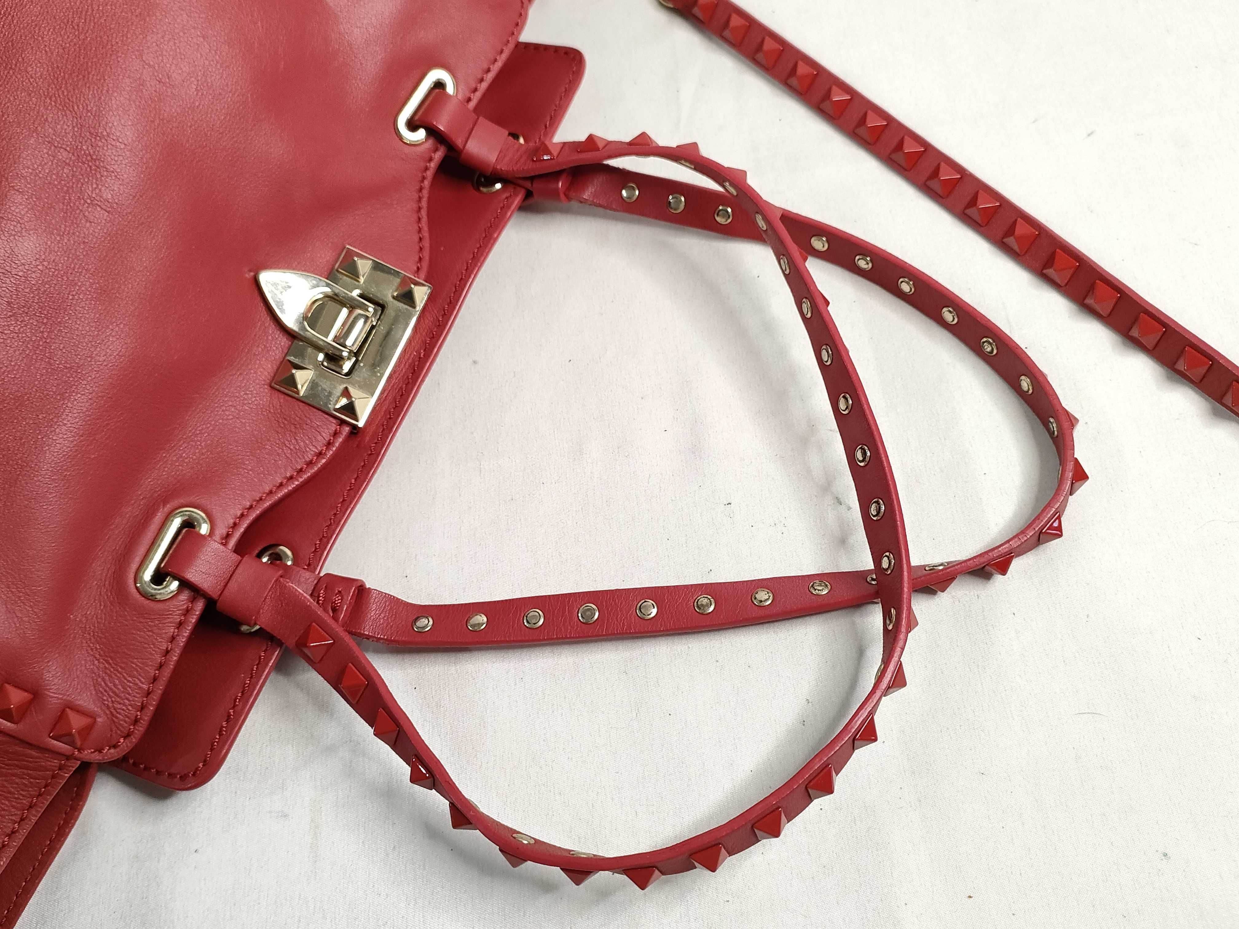 Leather Studded 2-Way Handbag — view 3
