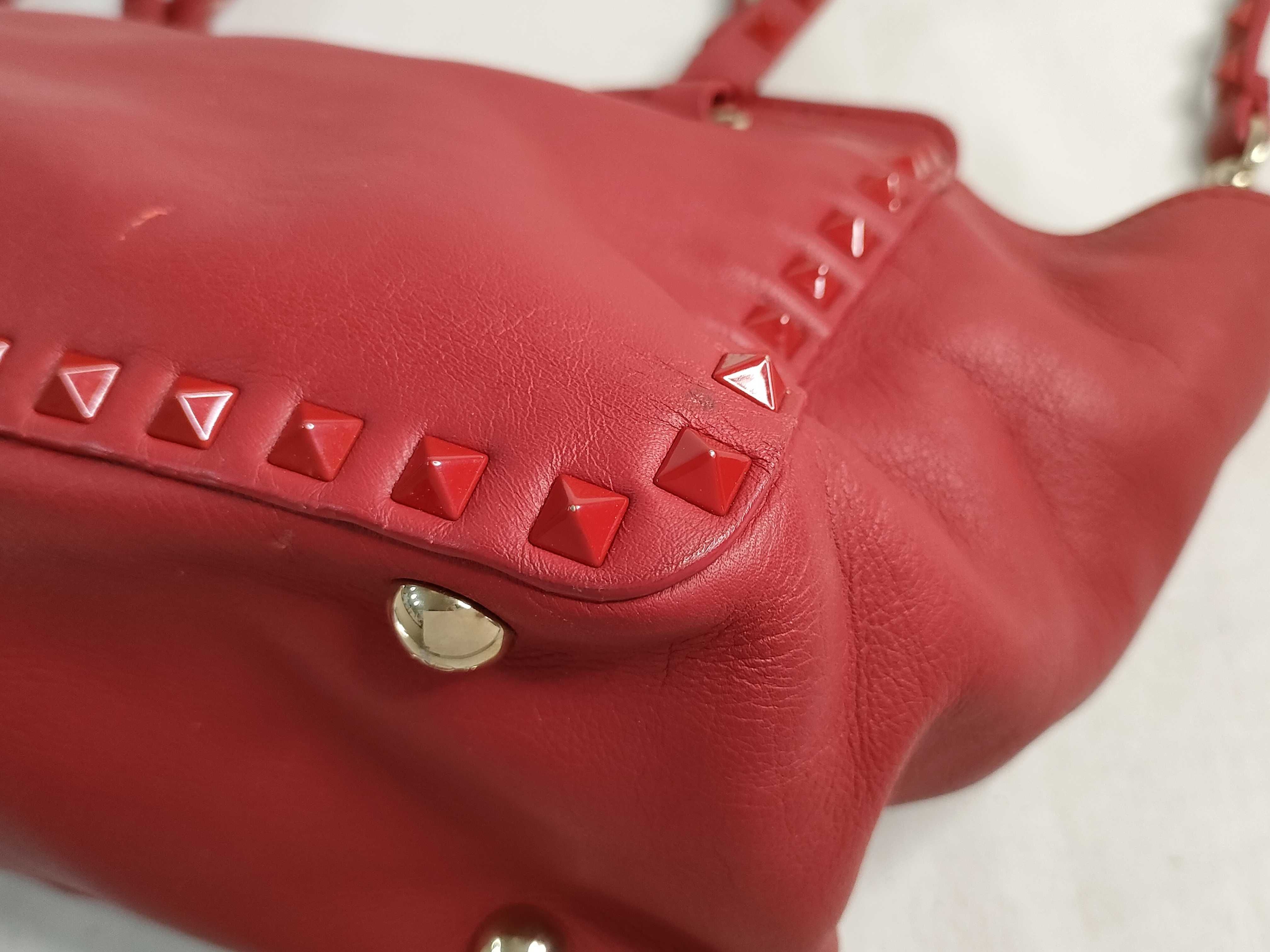 Leather Studded 2-Way Handbag — view 7