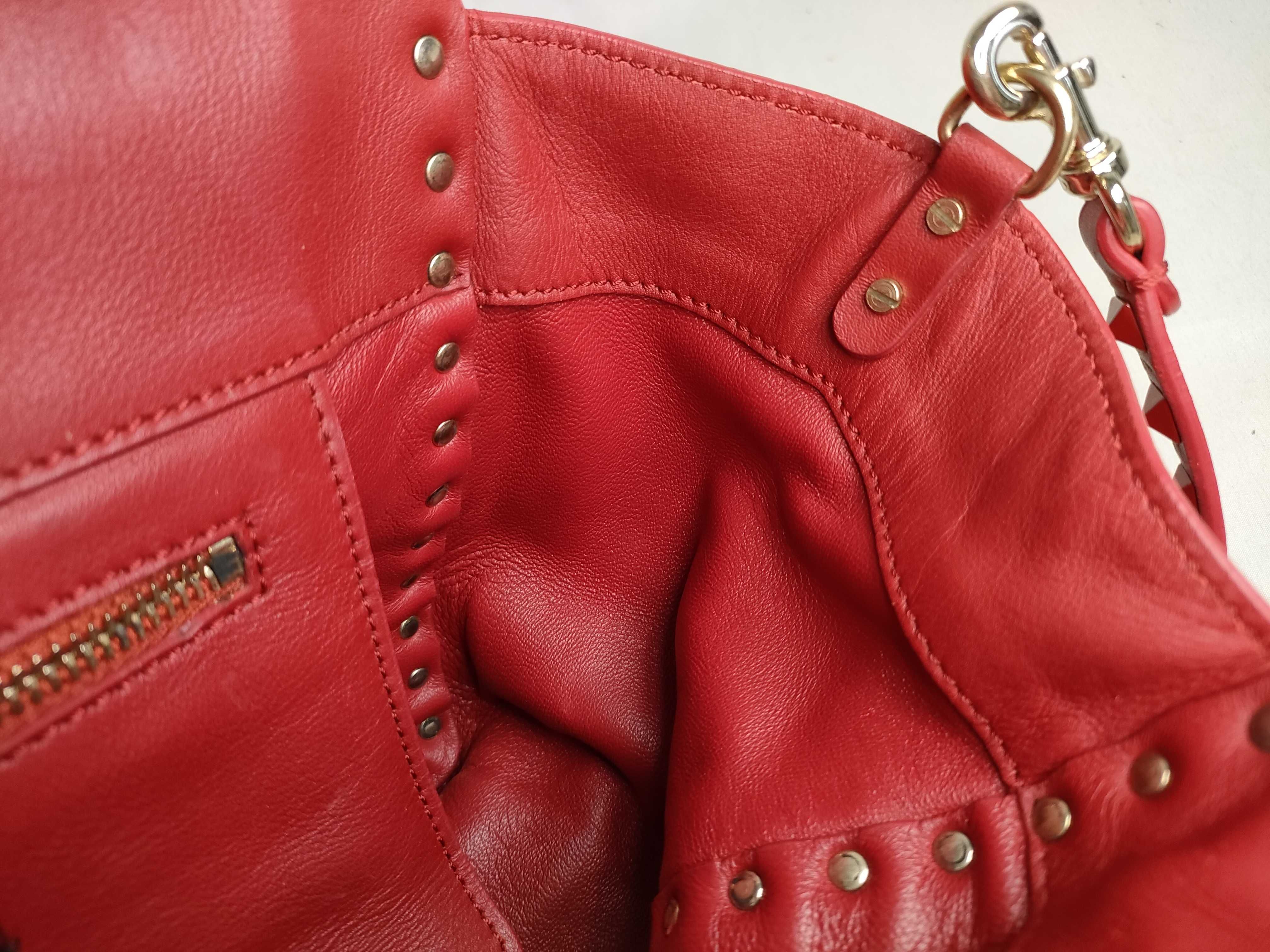 Leather Studded 2-Way Handbag — view 9